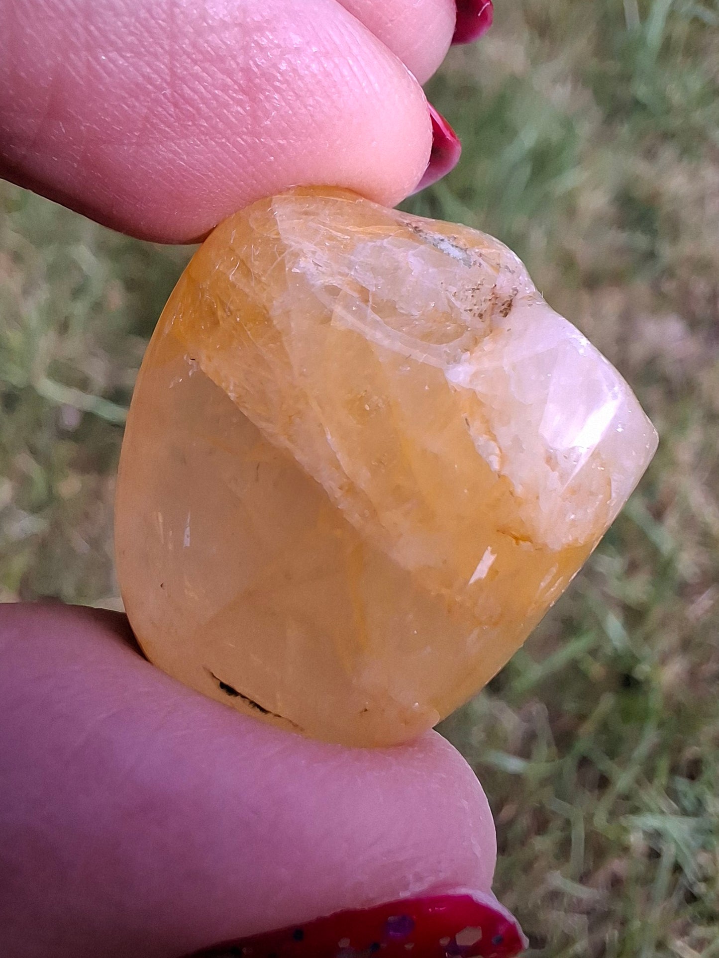 Golden Healer, Tumble Stone, Crystal (Ref: T194)