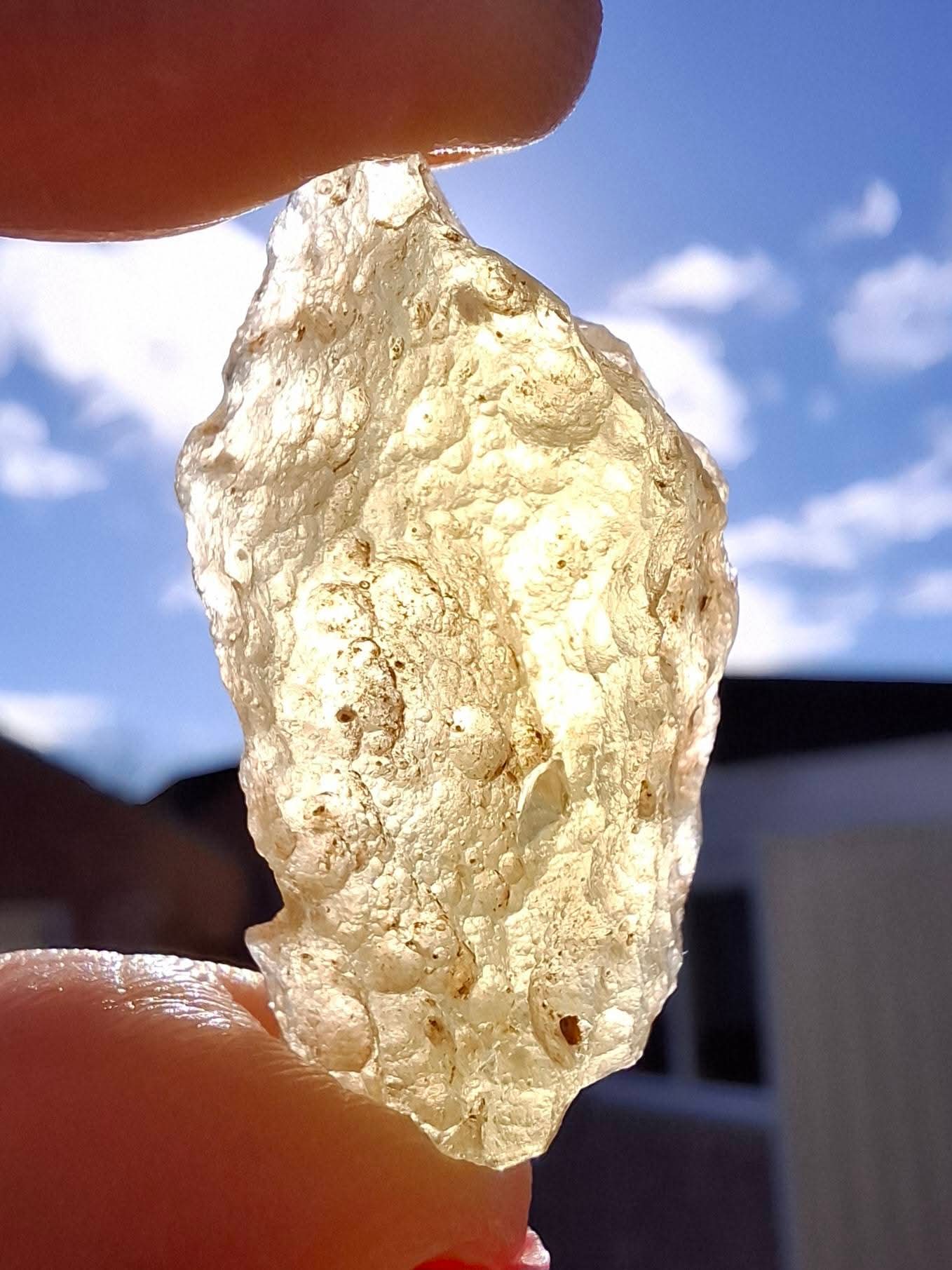 Libyan Desert Glass Piece 6.33g, Tektite