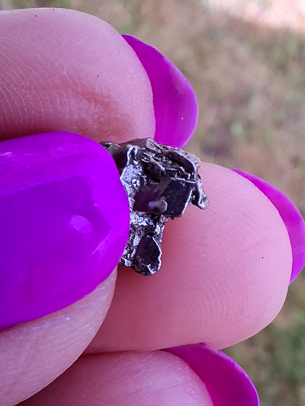 Campo del Cielo, 1.11g, Nickel Iron Meteorite (Ref: C15)