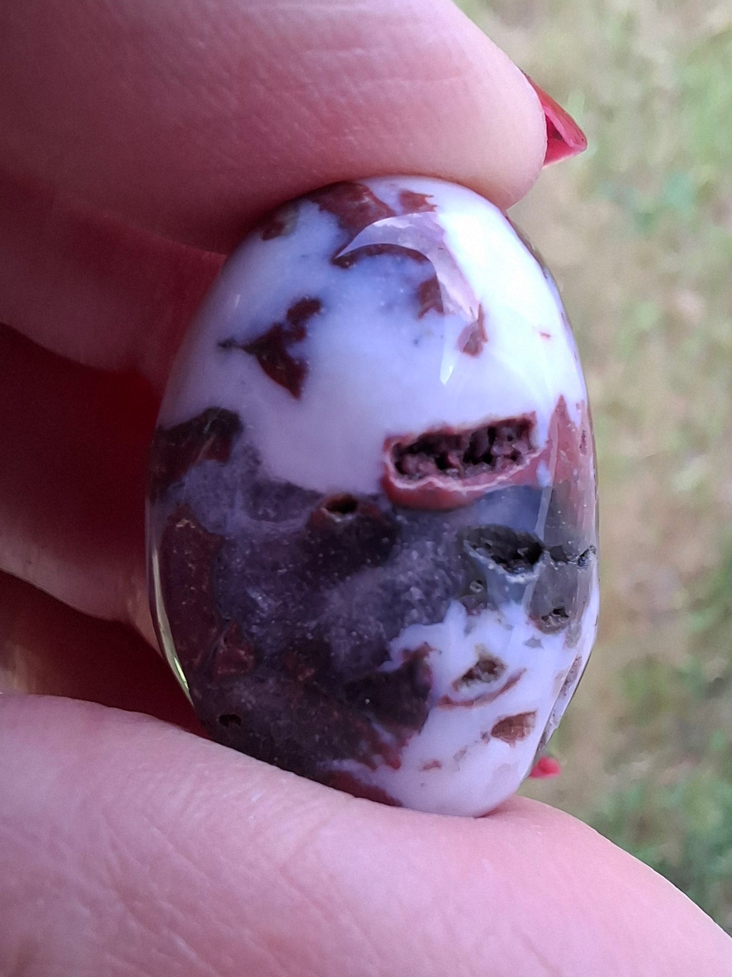 Ocean Jasper, Tumble Stone, Crystal (Ref: T198)
