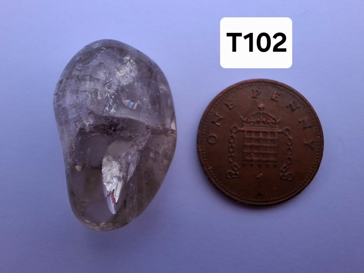 Smoky Quartz, Tumble Stone, Crystal (Ref: T102)