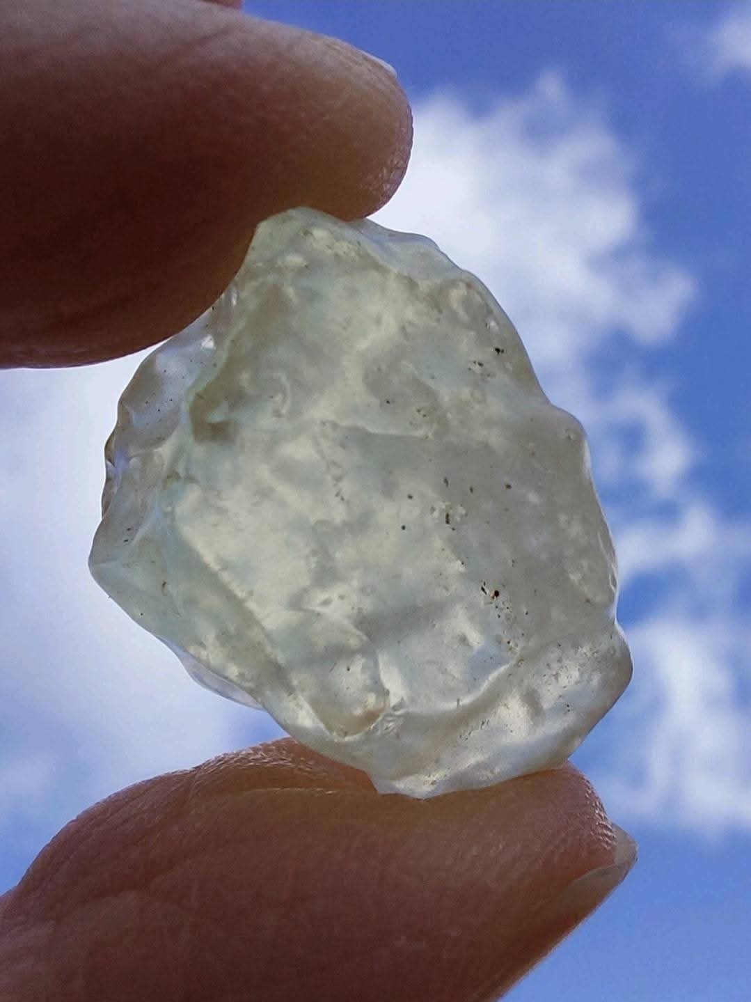 Libyan Desert Glass Piece, 5.58g, Tektite