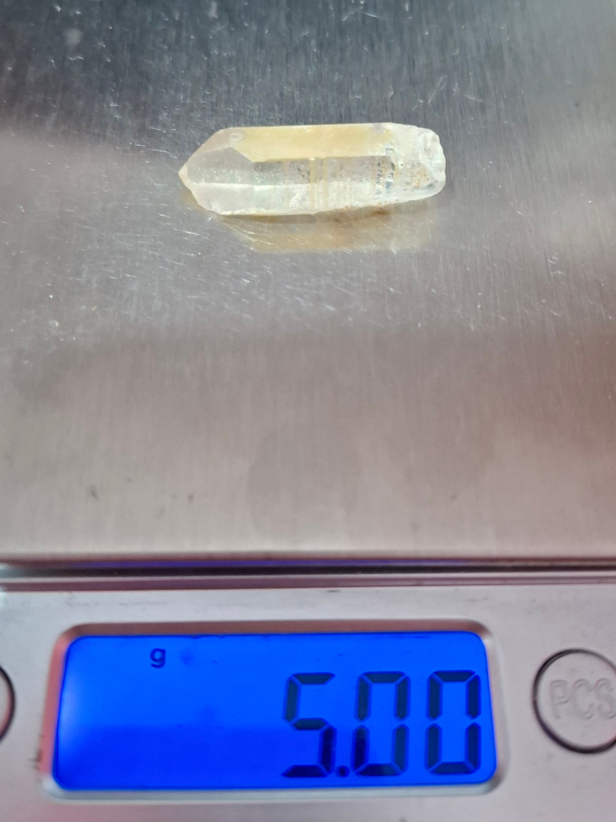 Natural Citrine, 5.00g, Crystal (Ref: TC9)