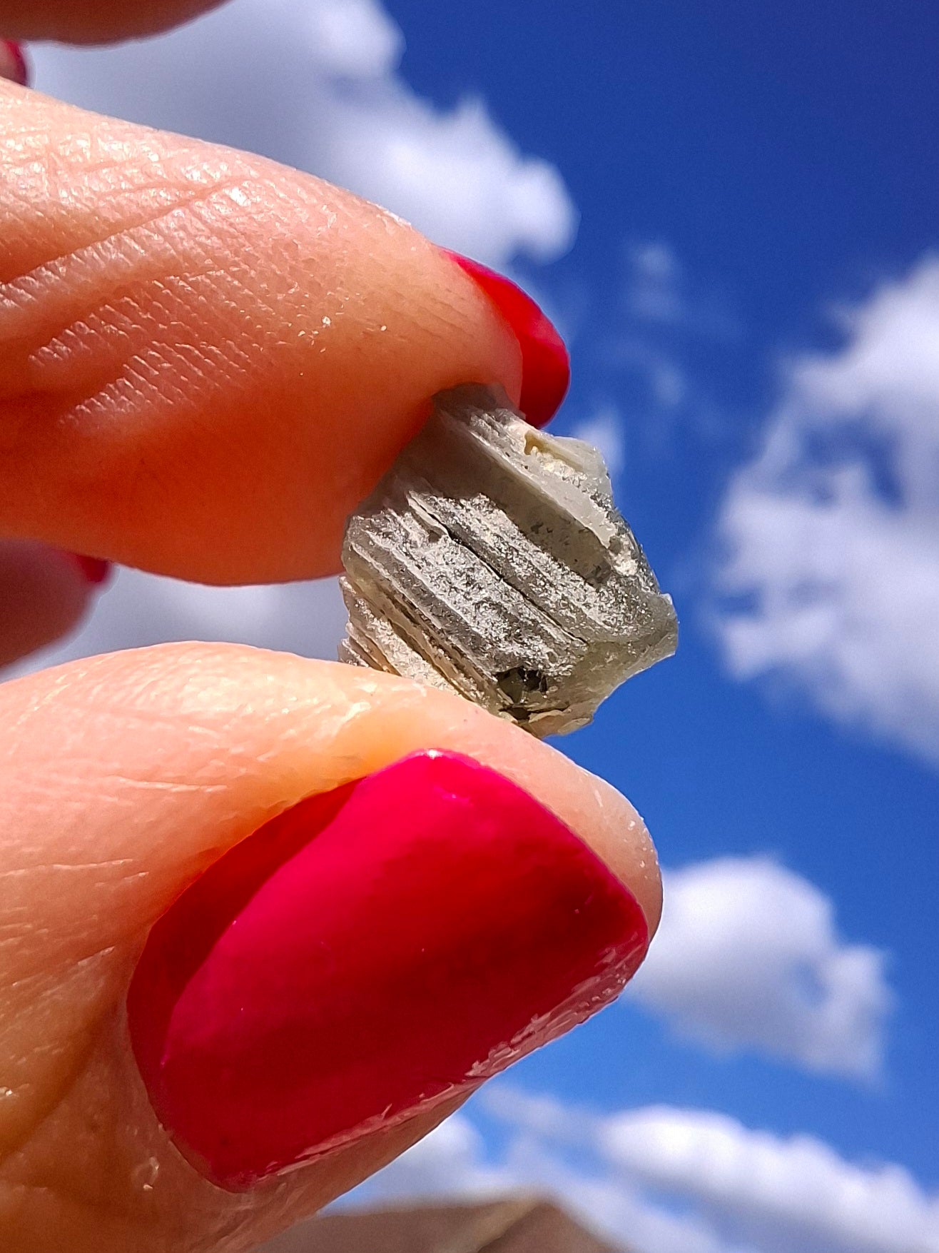 Moldavite Piece, SNOWFLAKE, FROSTED, BRUSNA, 0.62g, Tektite (Ref: 1489)