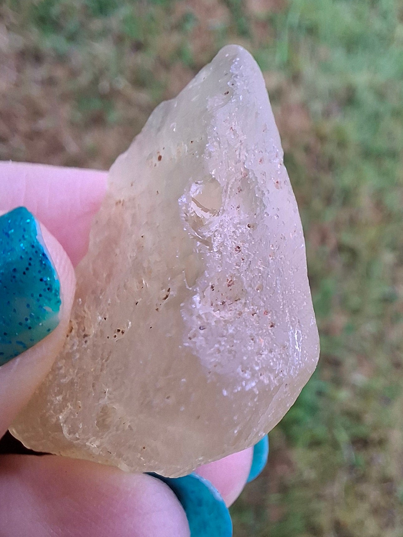 Libyan Desert Glass Piece, 11.78g, Tektite