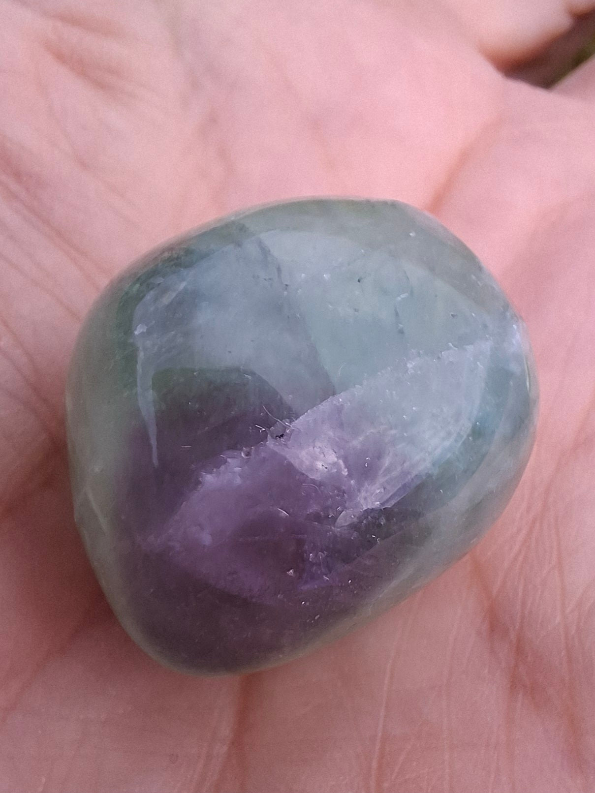 Fluorite, Tumble Stone, Crystal (Ref: T51)