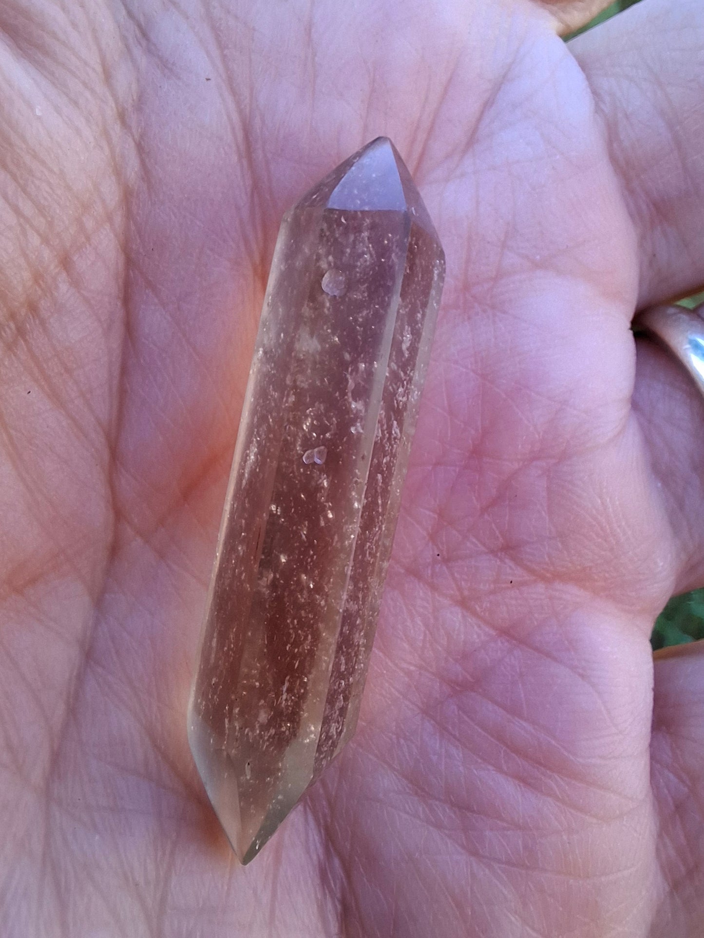 Libyan Desert Glass DT Carving, 4.22g, Tektite (Ref: LDT6)