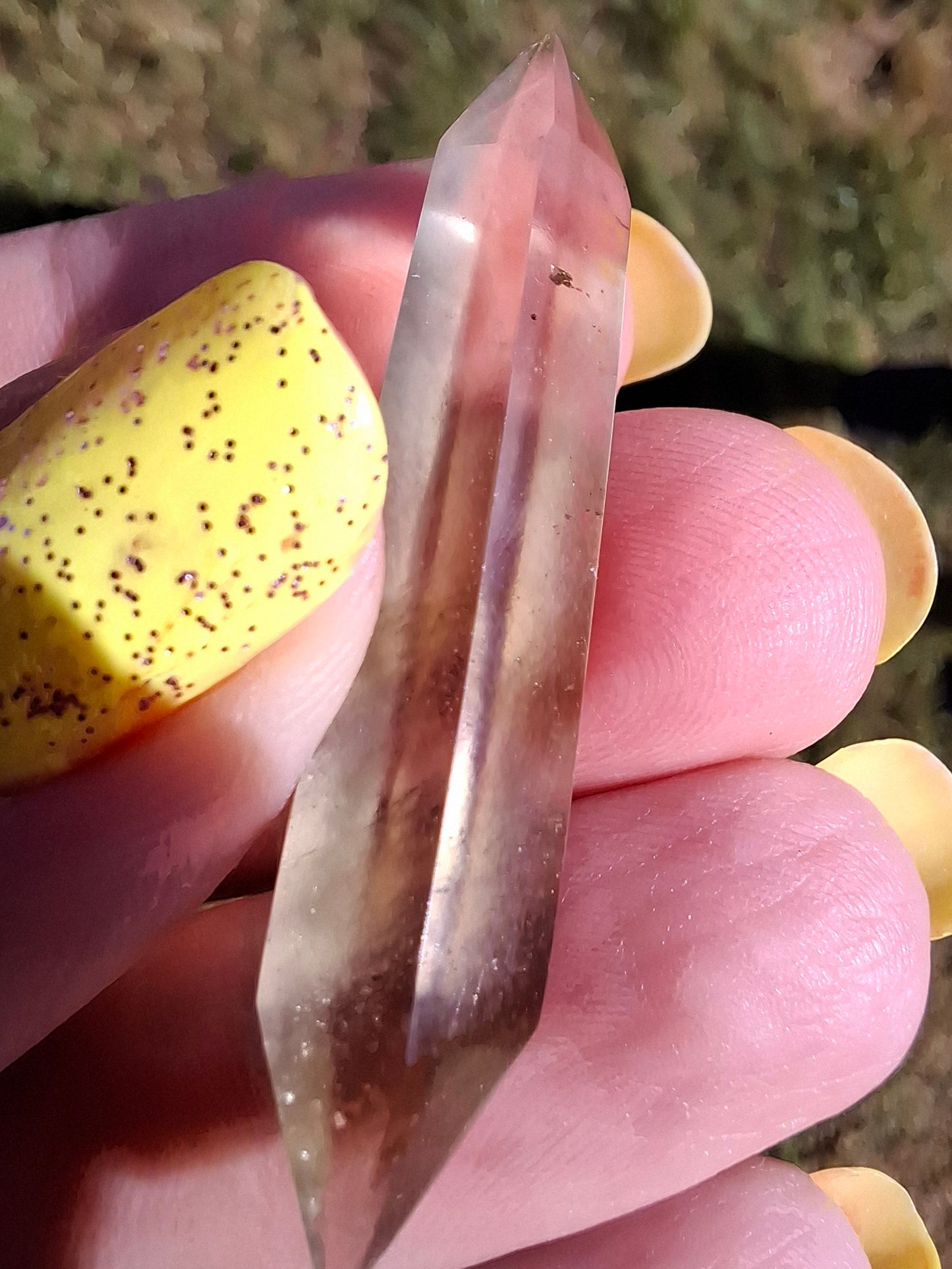 Libyan Desert Glass DT Carving, 4.71g, Tektite (Ref: LDT9)