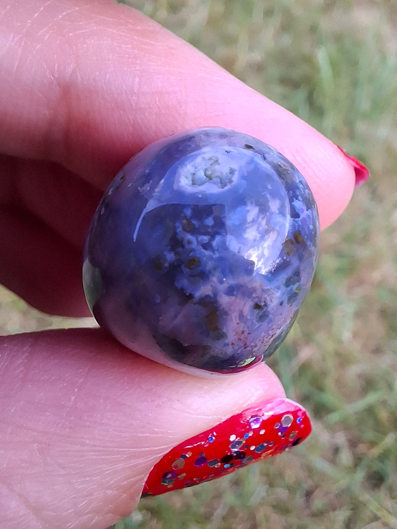 Ocean Jasper, Tumble Stone, Crystal (Ref: T200)