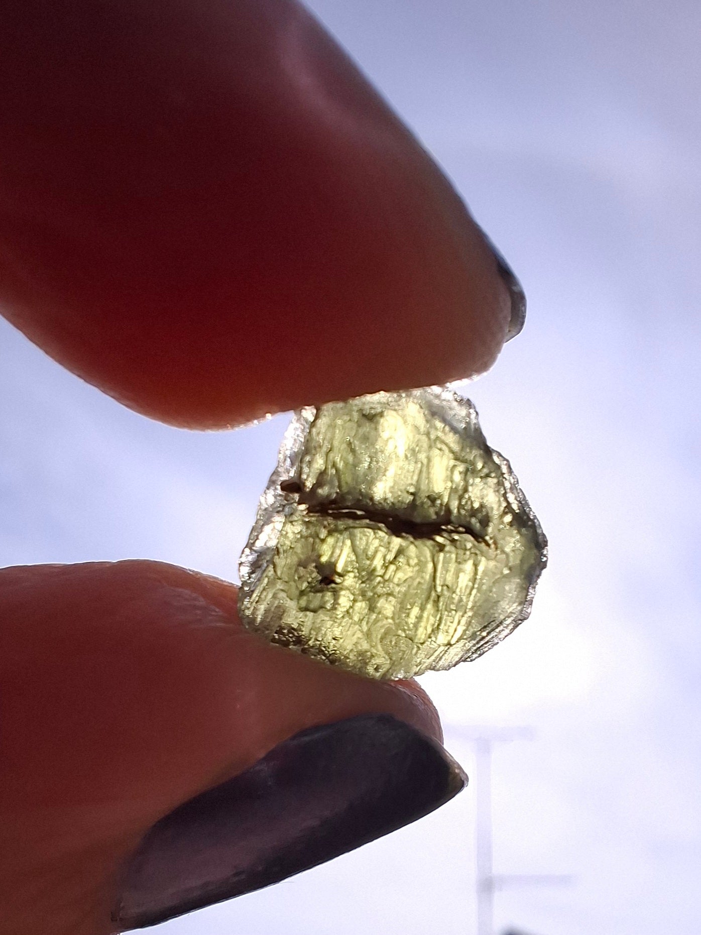 Moldavite Piece, 1.00g, Tektite (Ref: 1399)