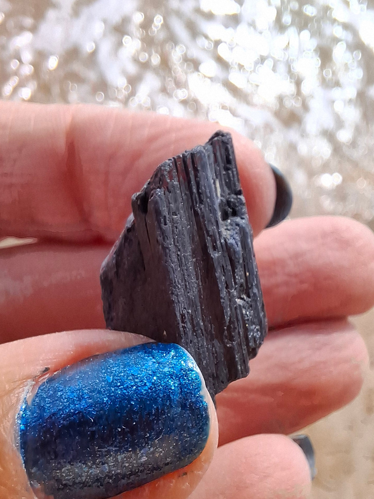 Black Tourmaline RAW, 12.40g, Crystal (Ref: RBT2)