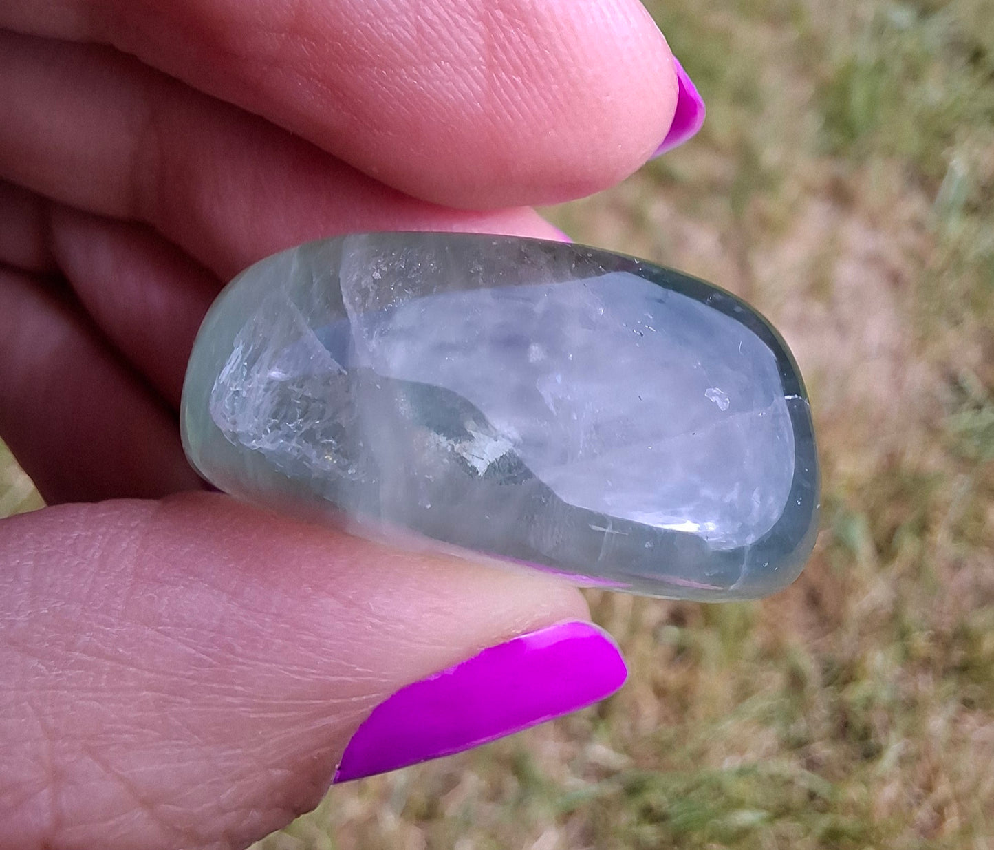 Fluorite, Tumble Stone, Crystal (Ref: T48)