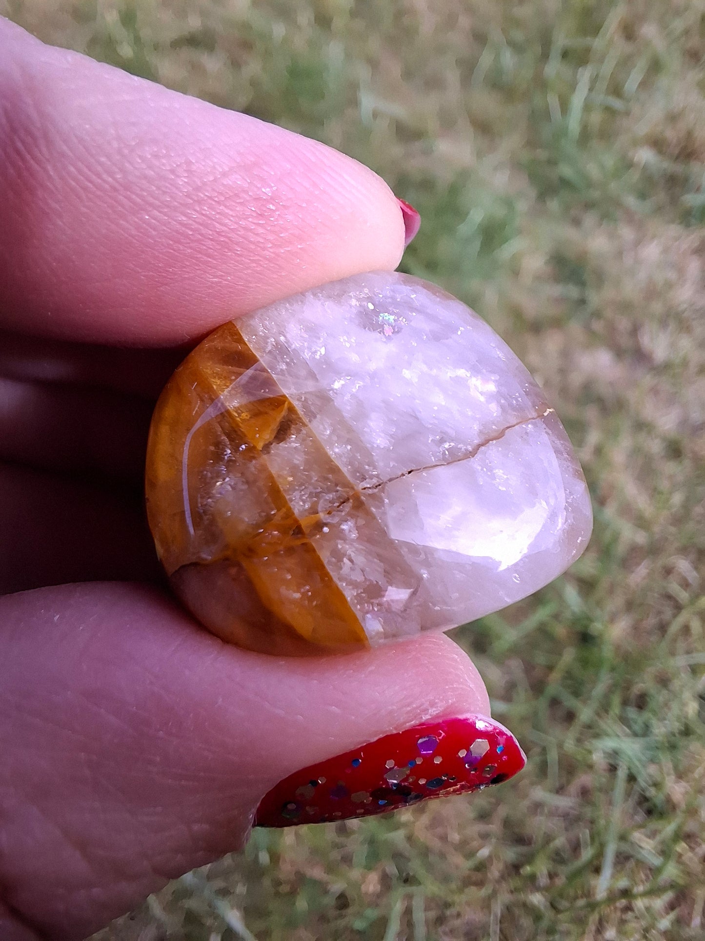 Golden Healer, Tumble Stone, Crystal (Ref: T195)