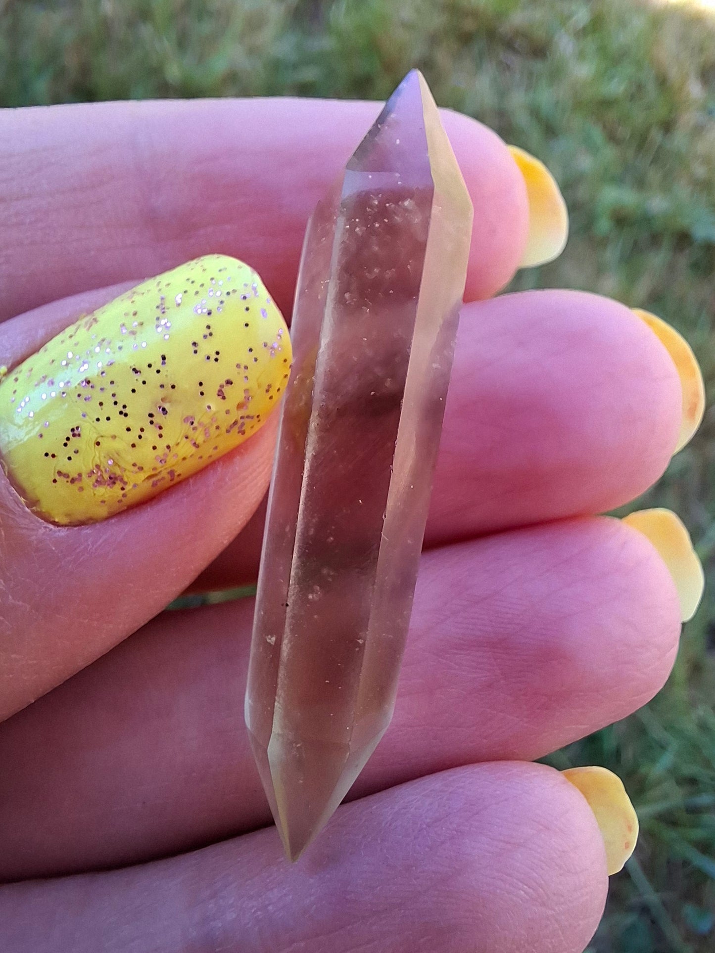 Libyan Desert Glass DT Carving, 4.71g, Tektite (Ref: LDT9)