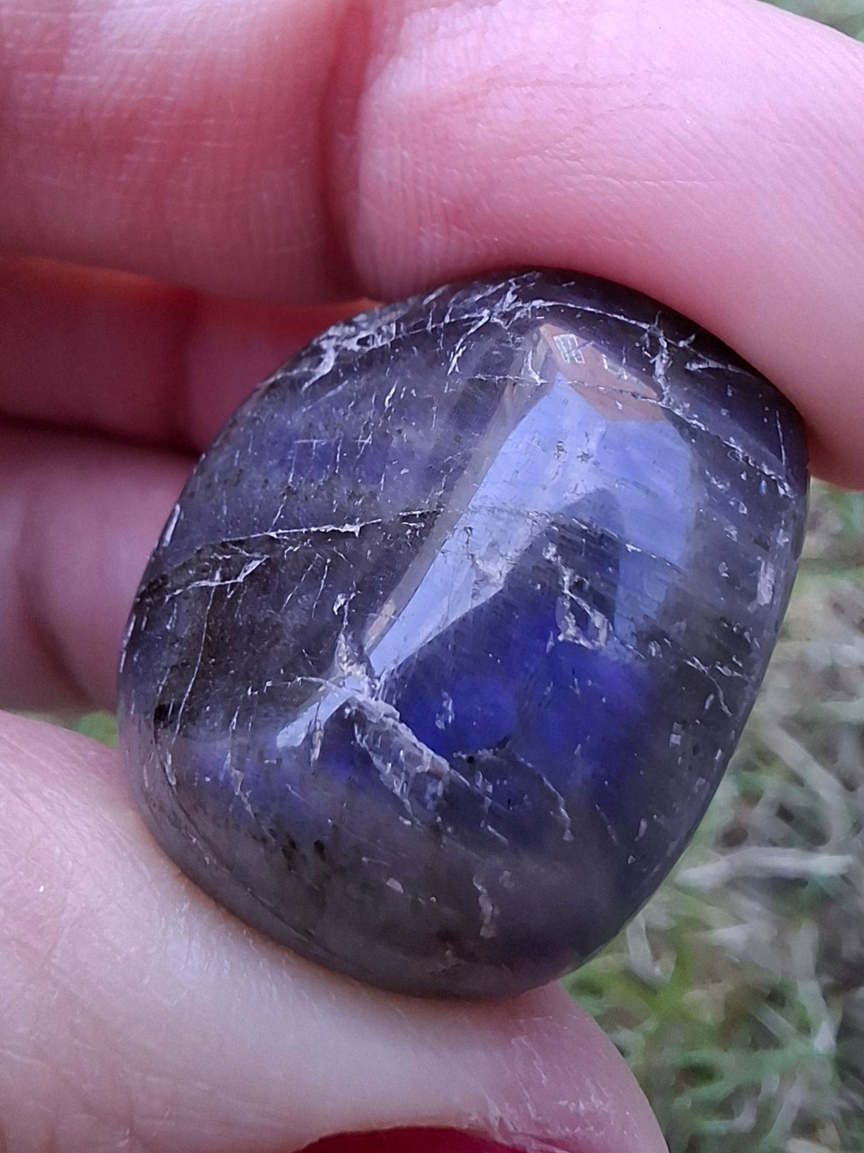 Labradorite, Tumble Stone, Crystal (Ref: T209)