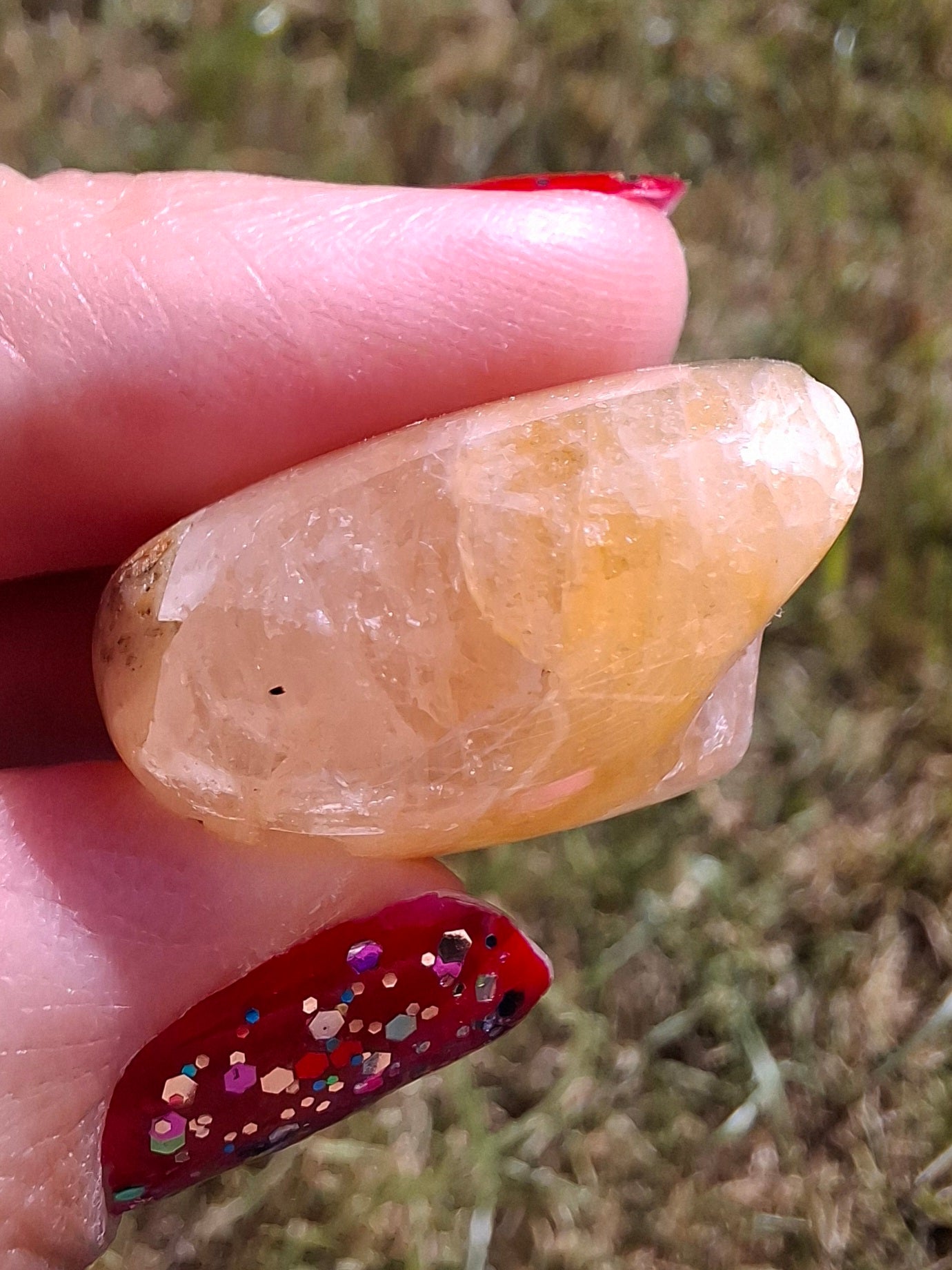 Golden Healer, Tumble Stone, Crystal (Ref: T194)