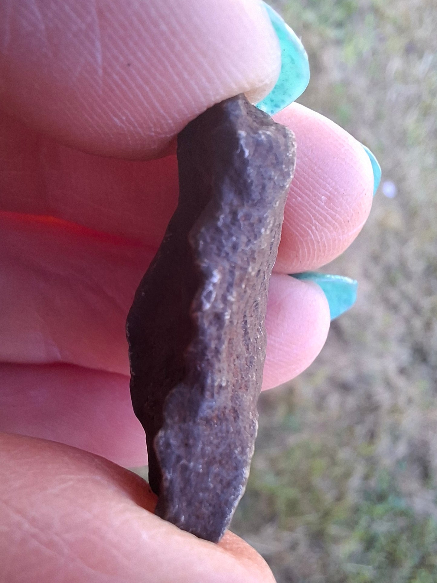 Gebel Kamil Iron Meteorite, 12.64g (Ref: K31)