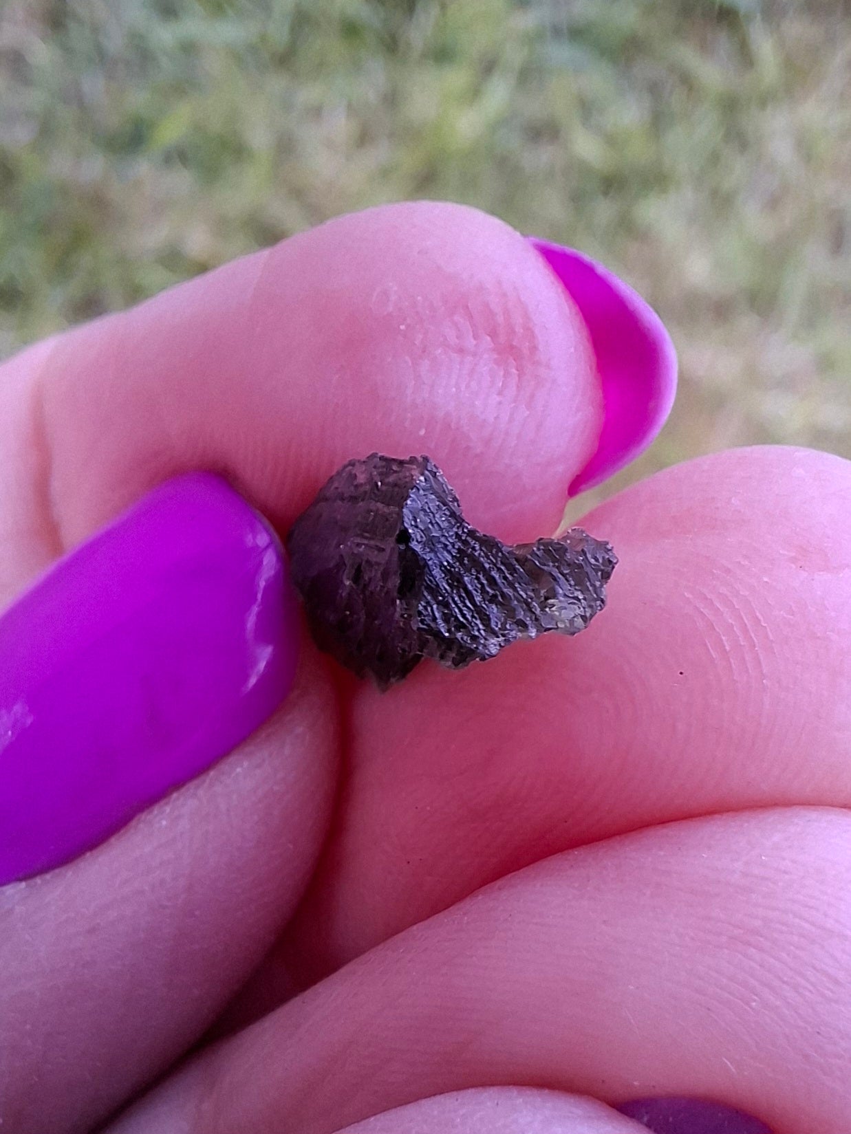 Moldavite Piece, 0.49g, Tektite (Ref: 1452)
