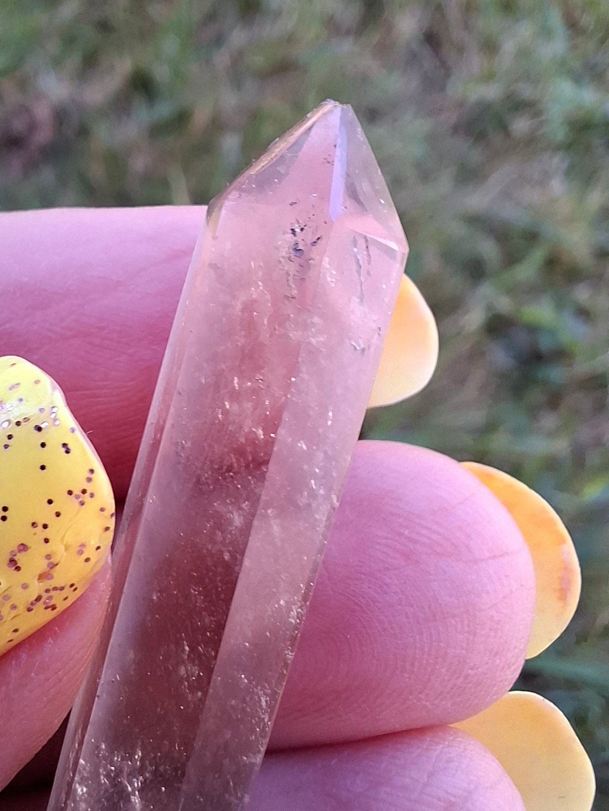 Libyan Desert Glass DT Carving, 3.93g, Tektite (Ref: LDT3)
