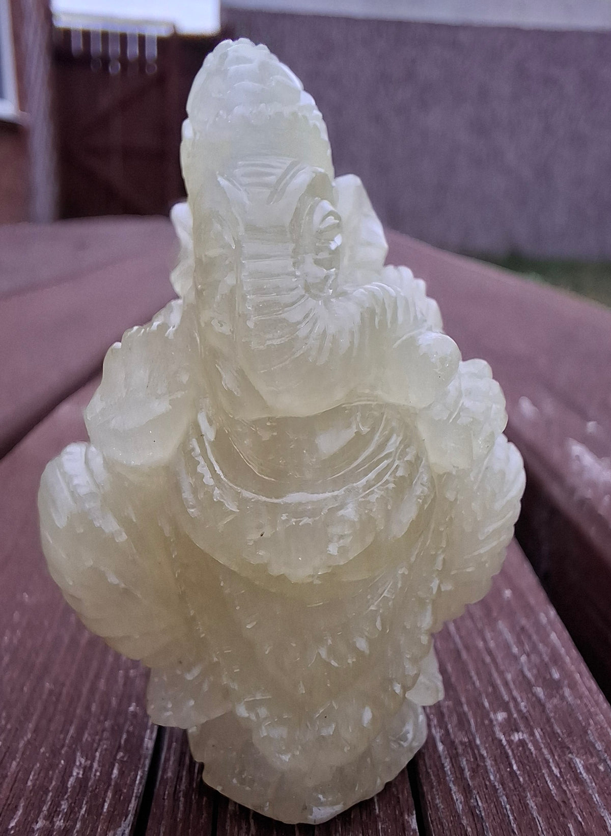 Libyan Desert Glass GANESHA craving, 31.21g, Tektite (Ref: Ganesha2)