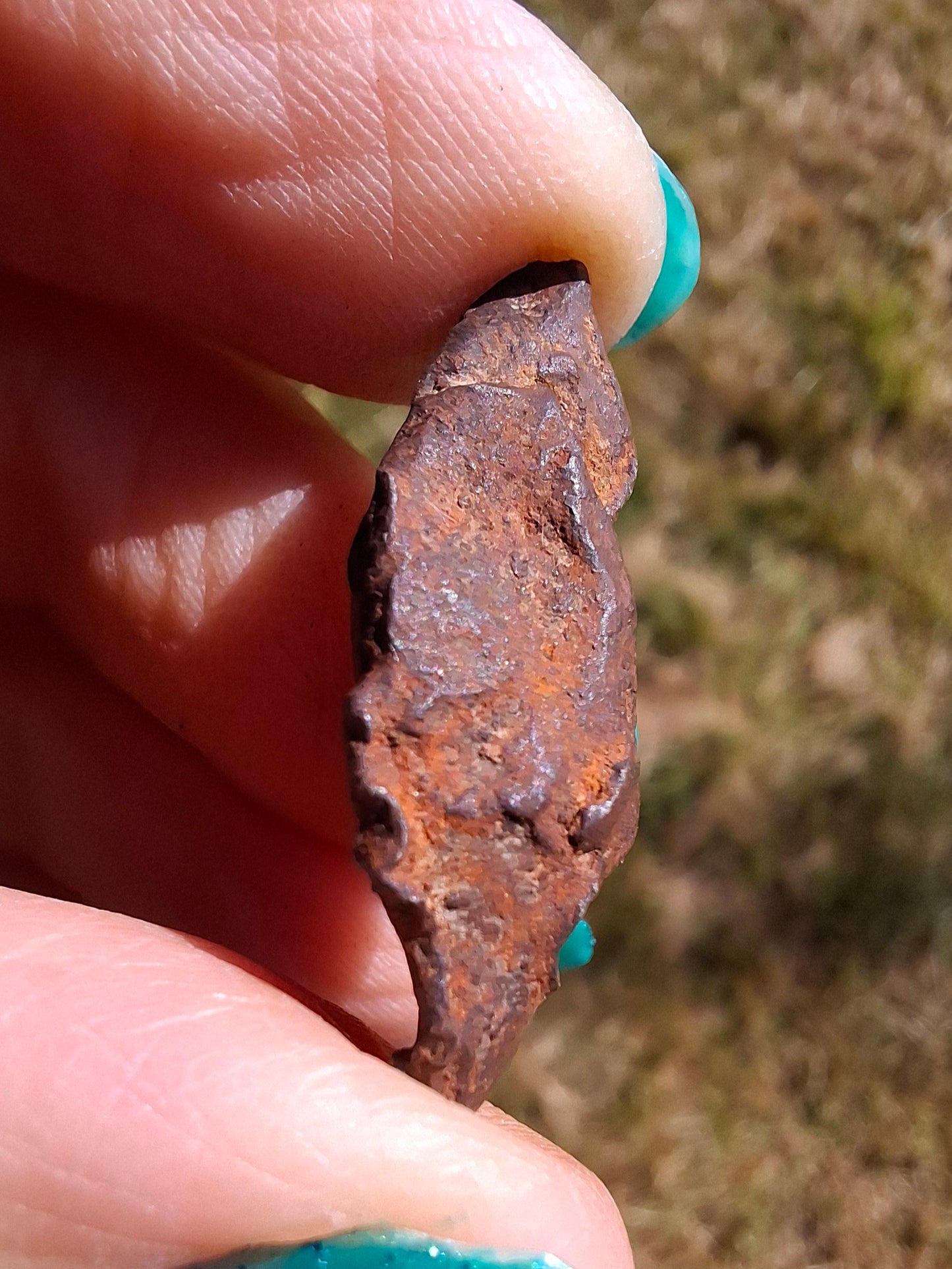 Gebel Kamil Iron Meteorite, 9.78g (Ref: K39)