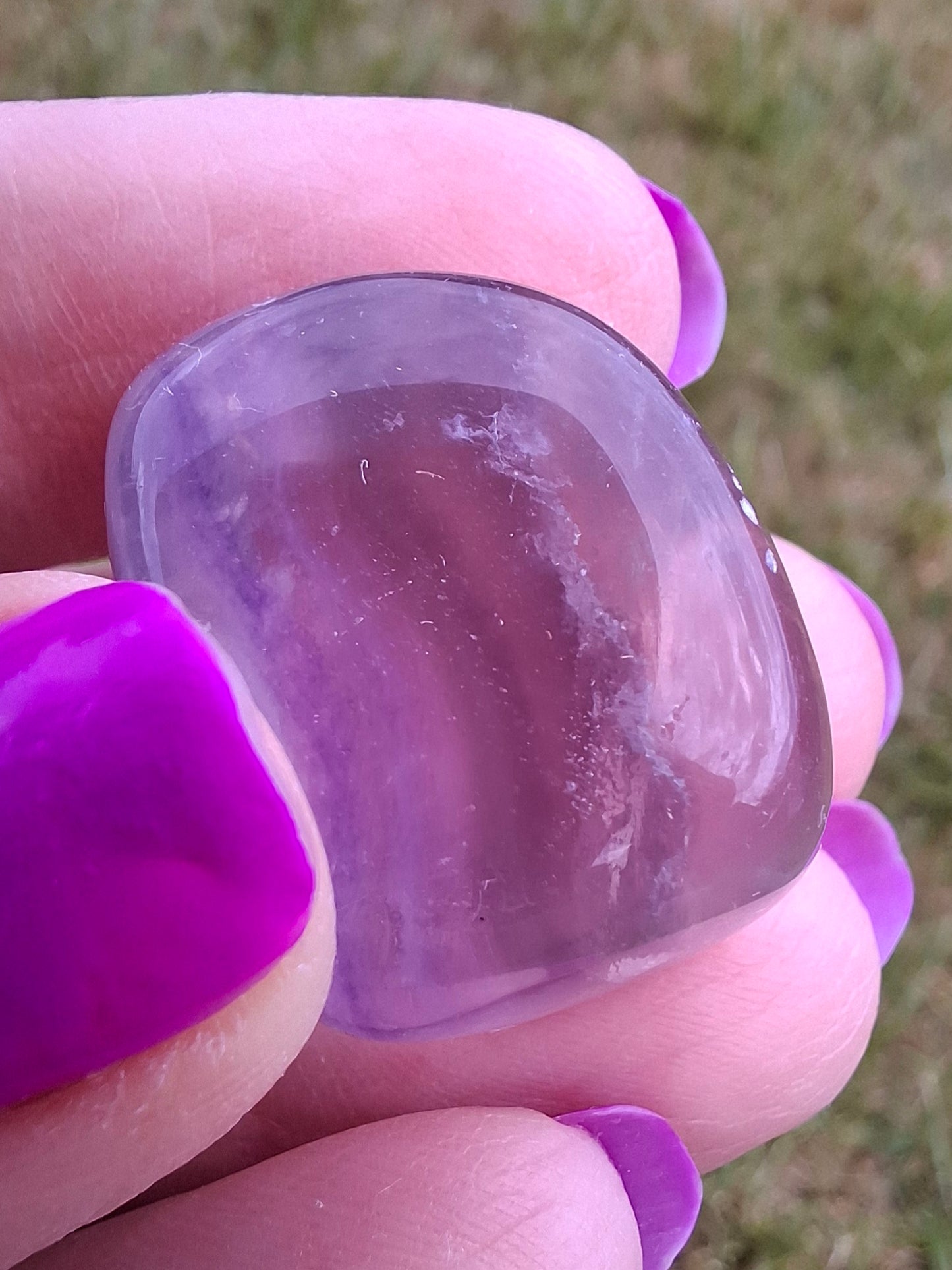 Fluorite, Tumble Stone, Crystal (Ref: T52)