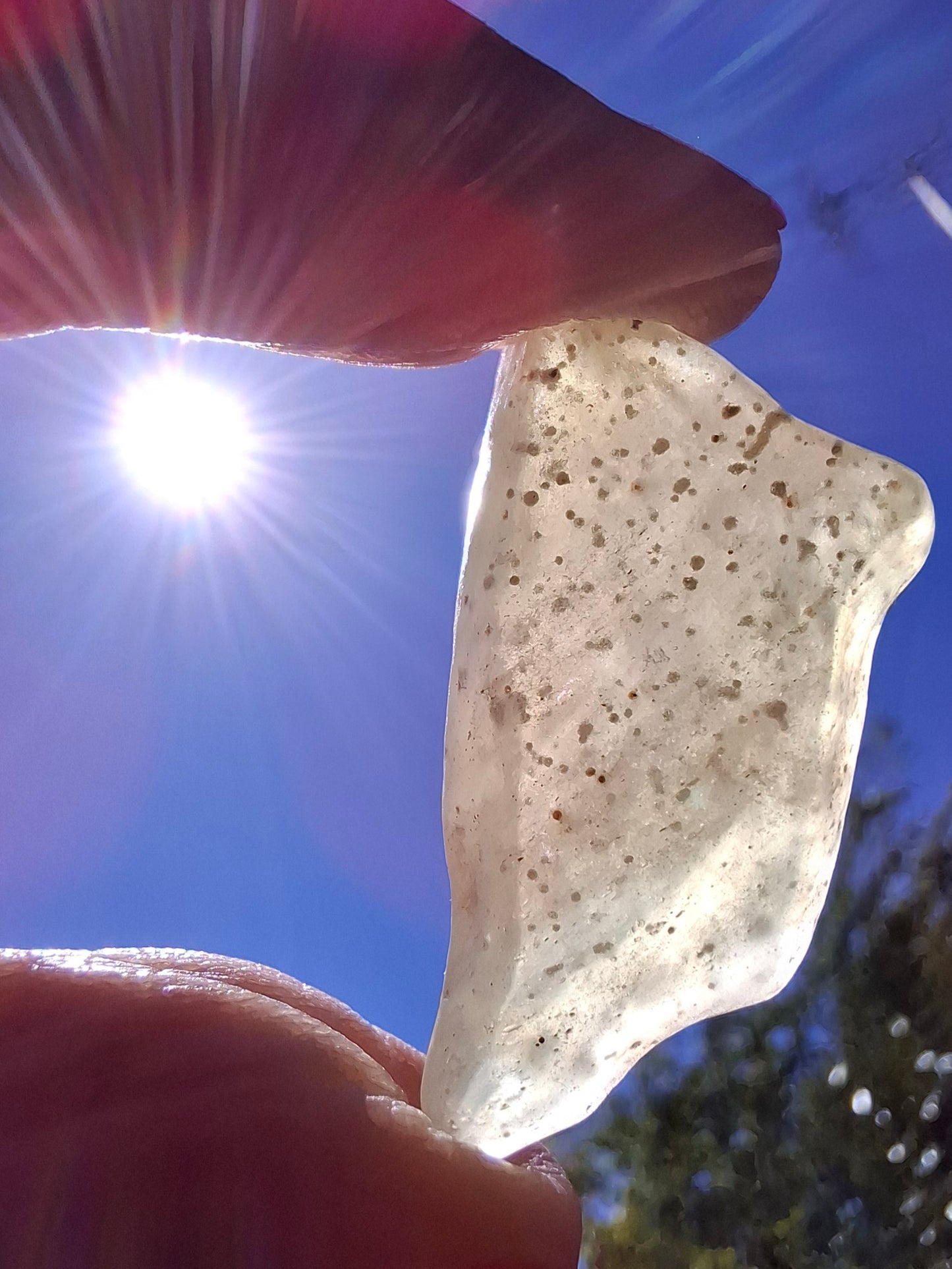 Libyan Desert Glass Piece, 6.49g, Tektite (Ref: LE277)