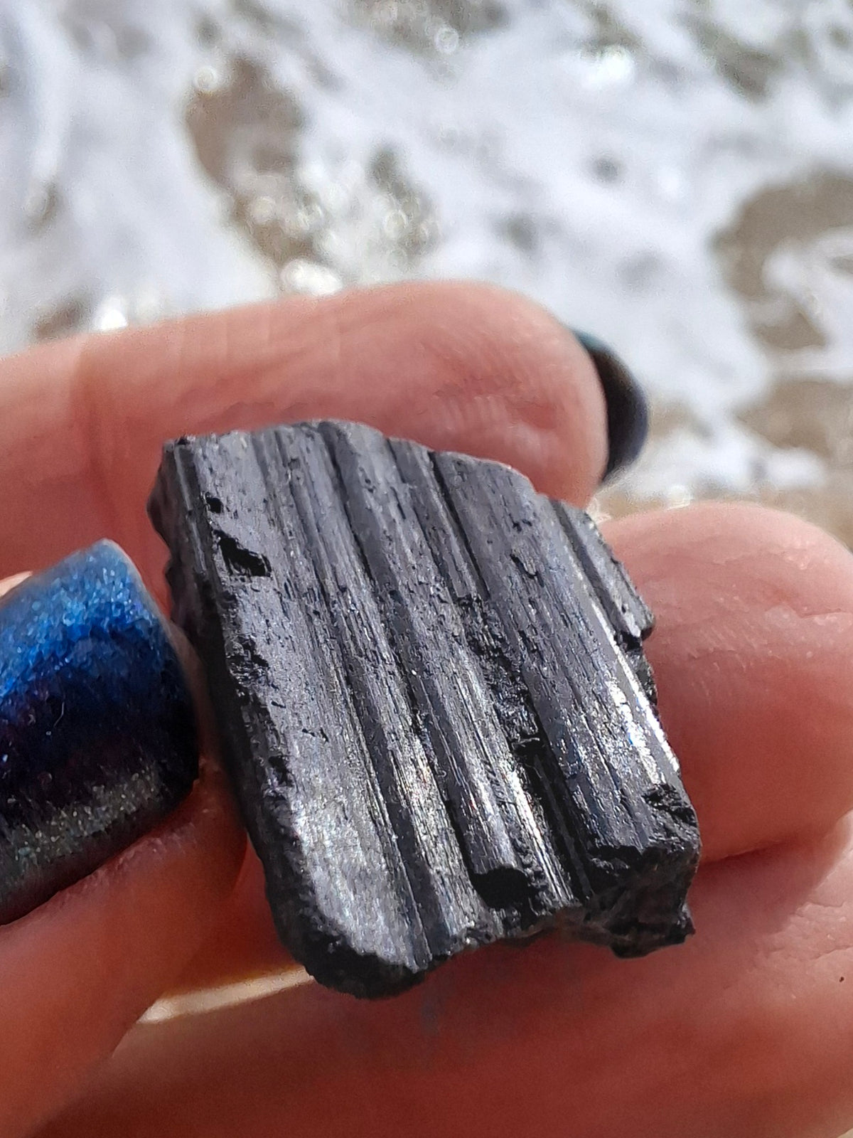 Black Tourmaline RAW, 12.40g, Crystal (Ref: RBT2)