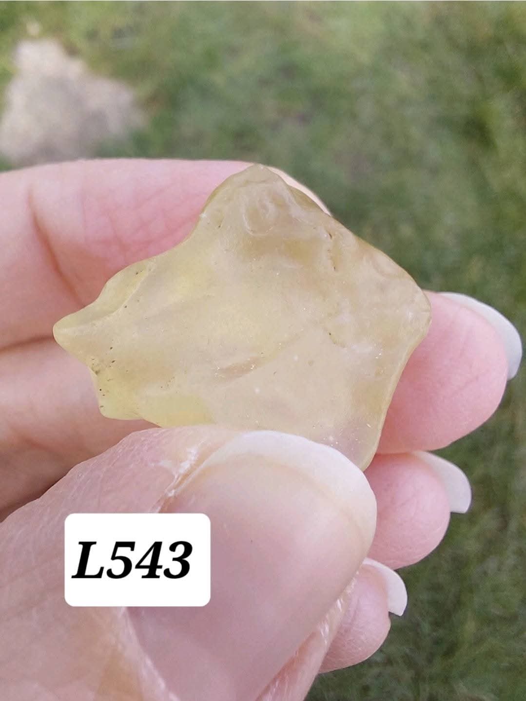 Libyan Desert Glass Piece, 5.70g, Tektite