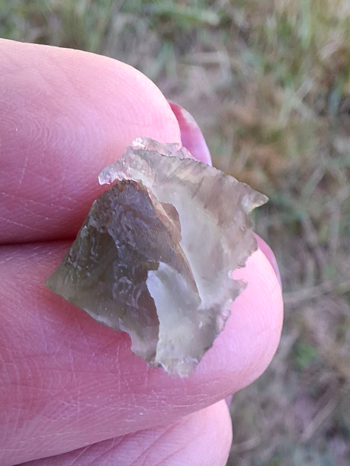 Moldavite Piece, 0.60g, Tektite (Ref: 1473)