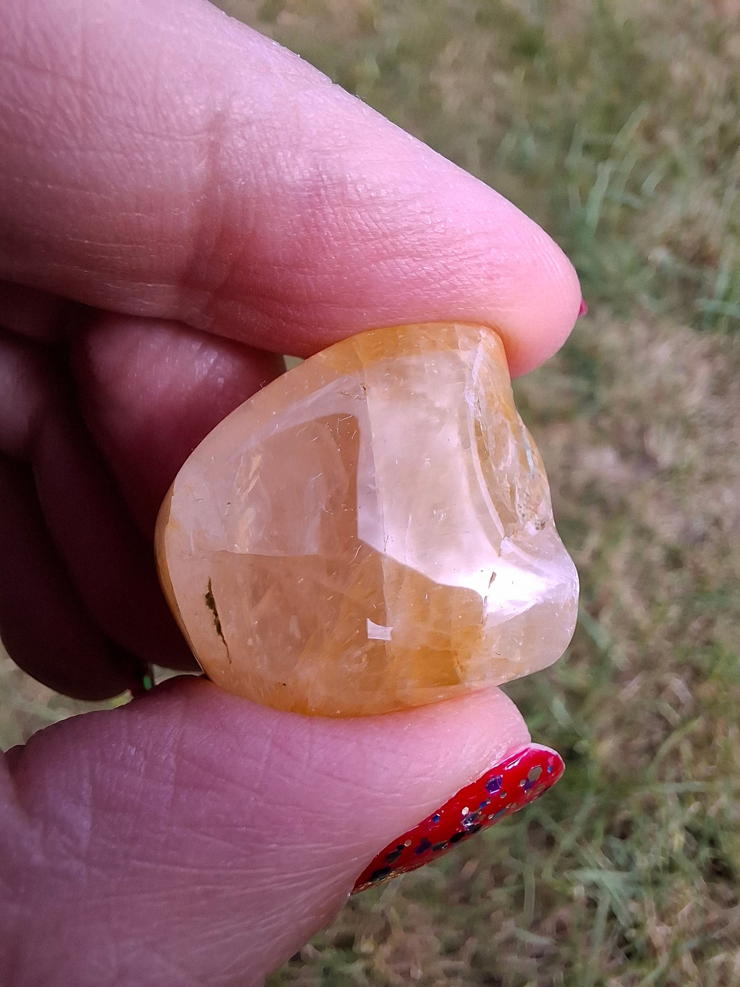 Golden Healer, Tumble Stone, Crystal (Ref: T194)