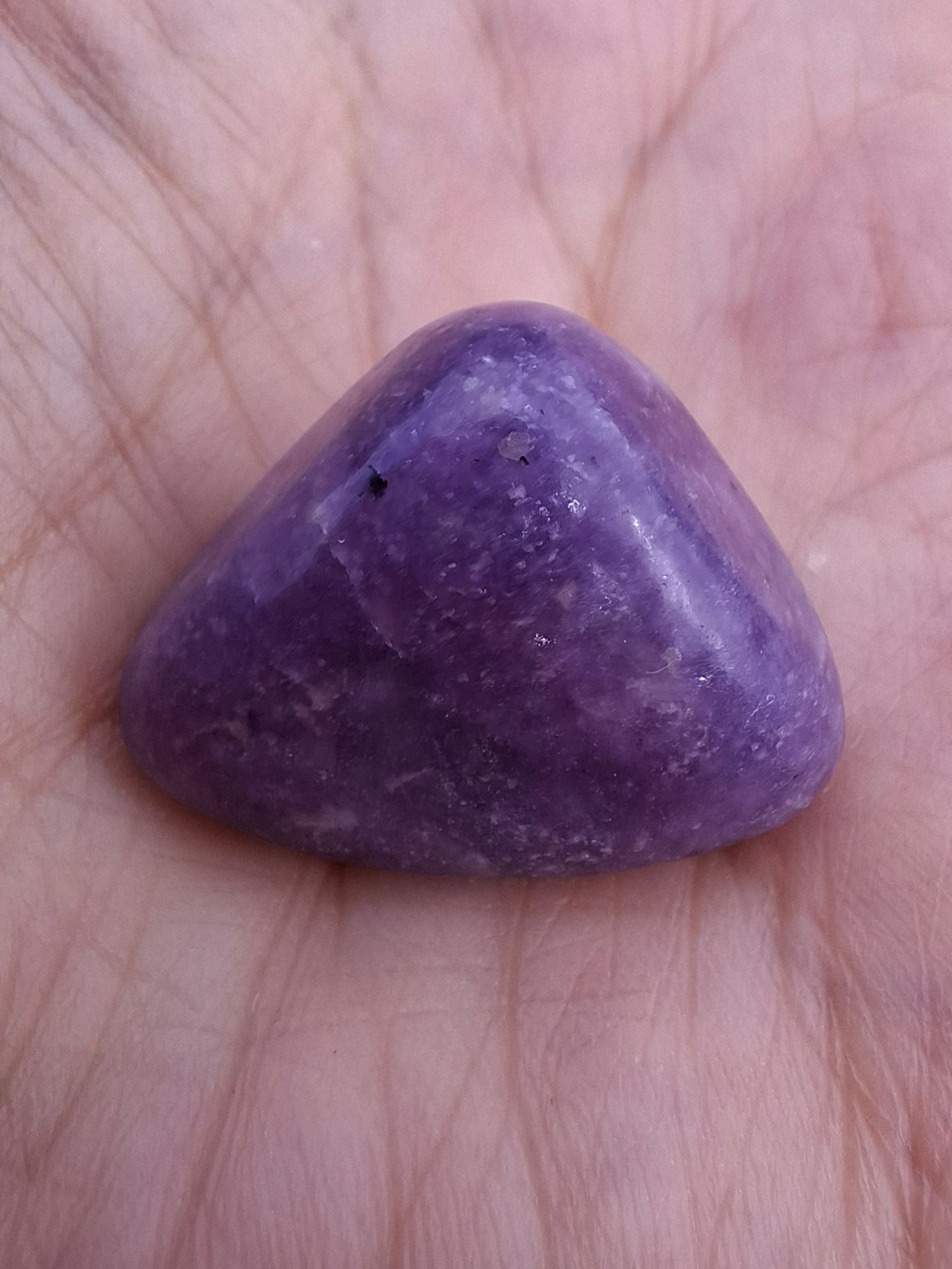 Lepidolite, Tumble Stone, Crystal (Ref: T117)