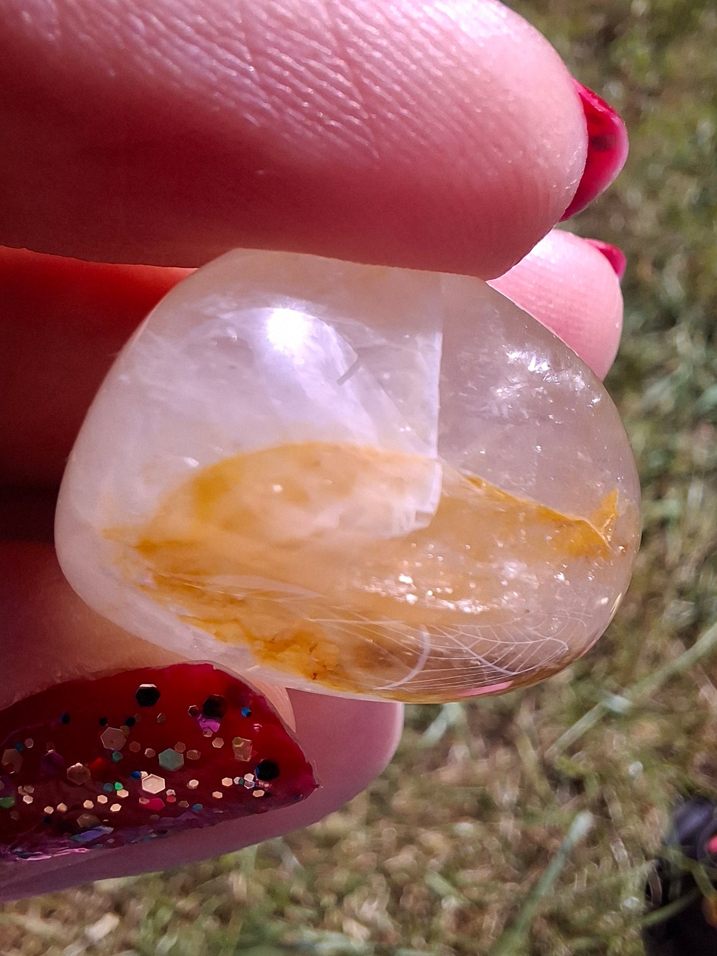 Golden Healer, Tumble Stone, Crystal (Ref: T193)