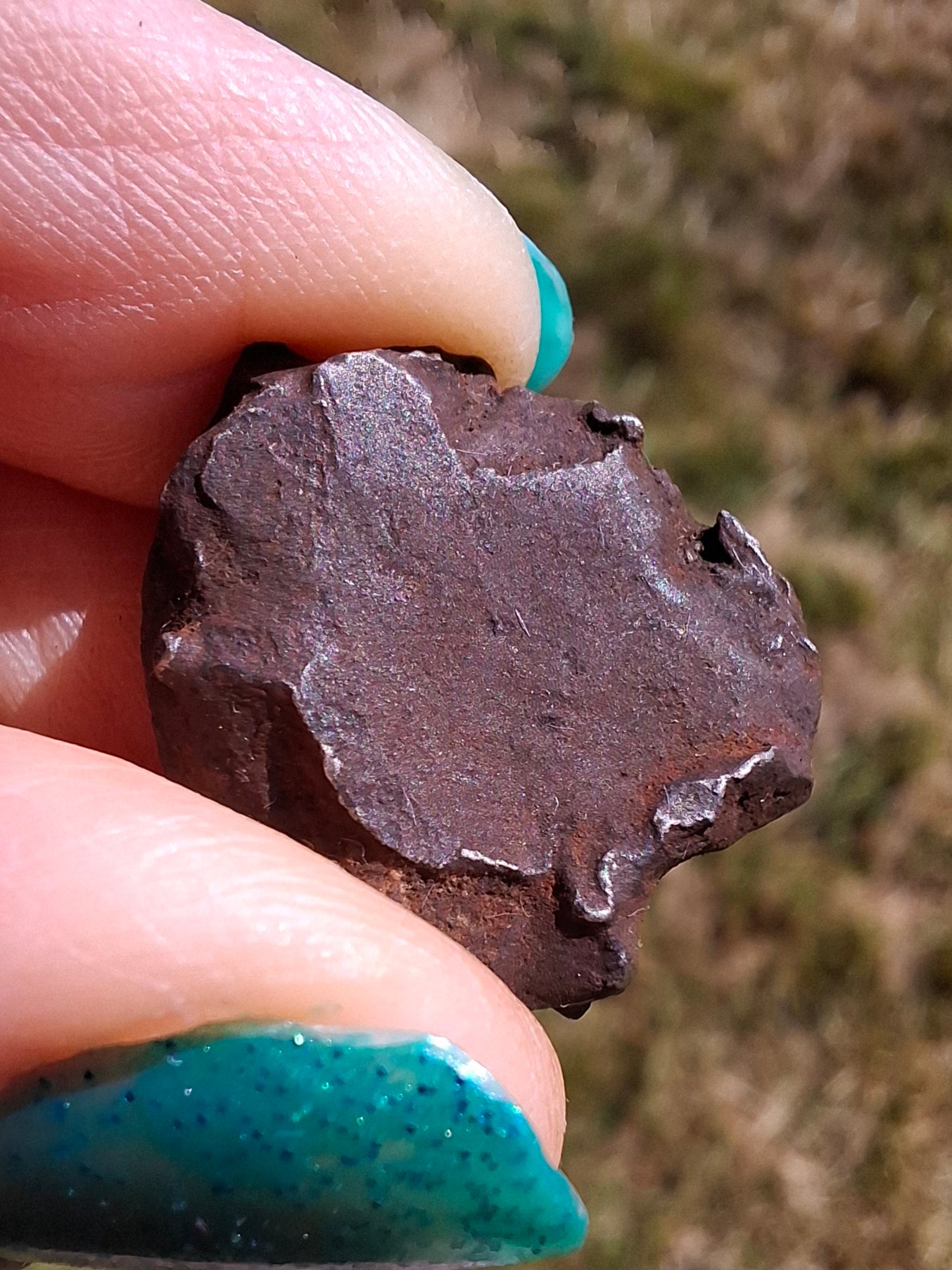 Gebel Kamil Iron Meteorite, 11.21g (Ref: K48)