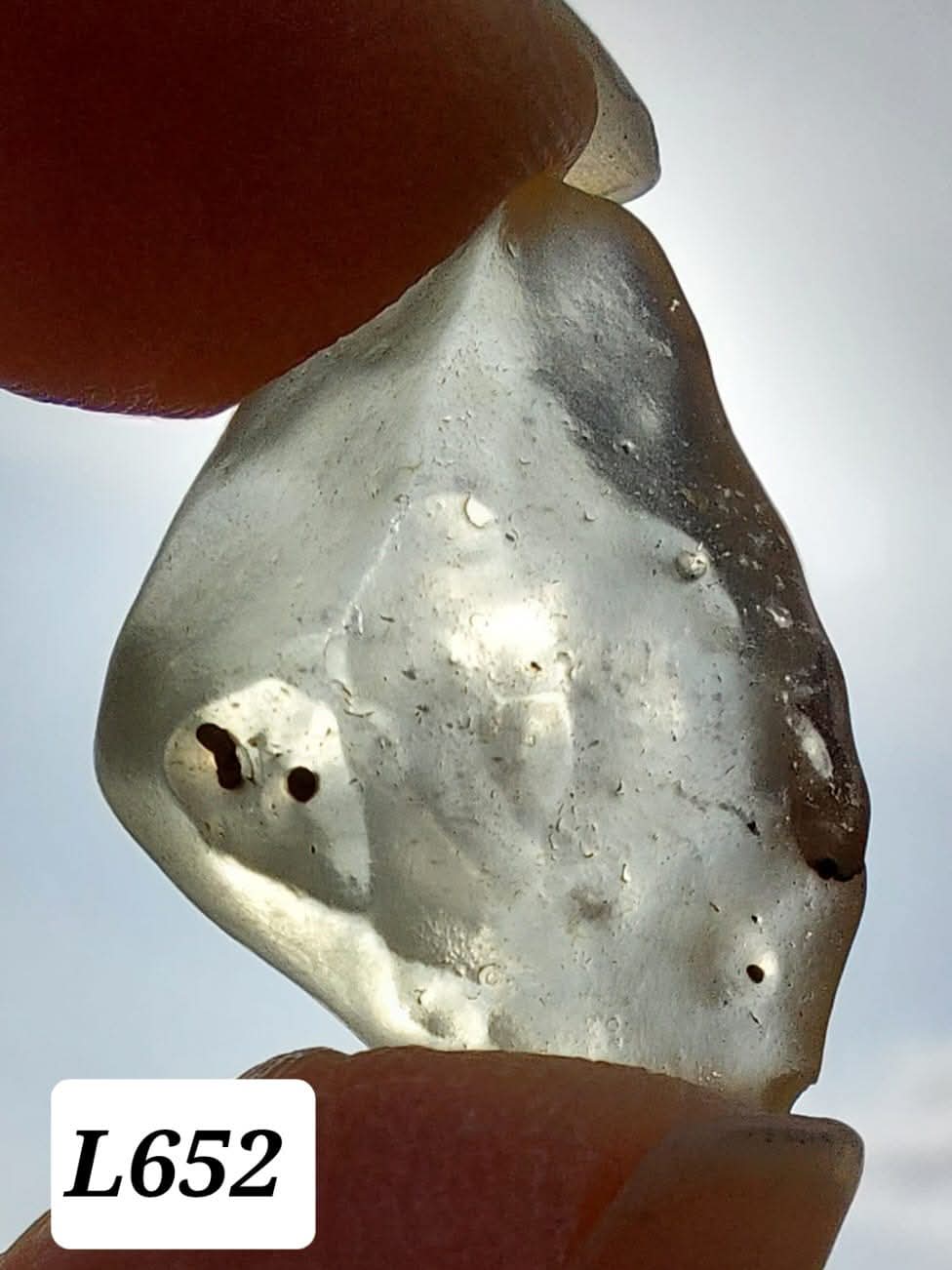 Libyan Desert Glass Piece, 3.16g, Tektite