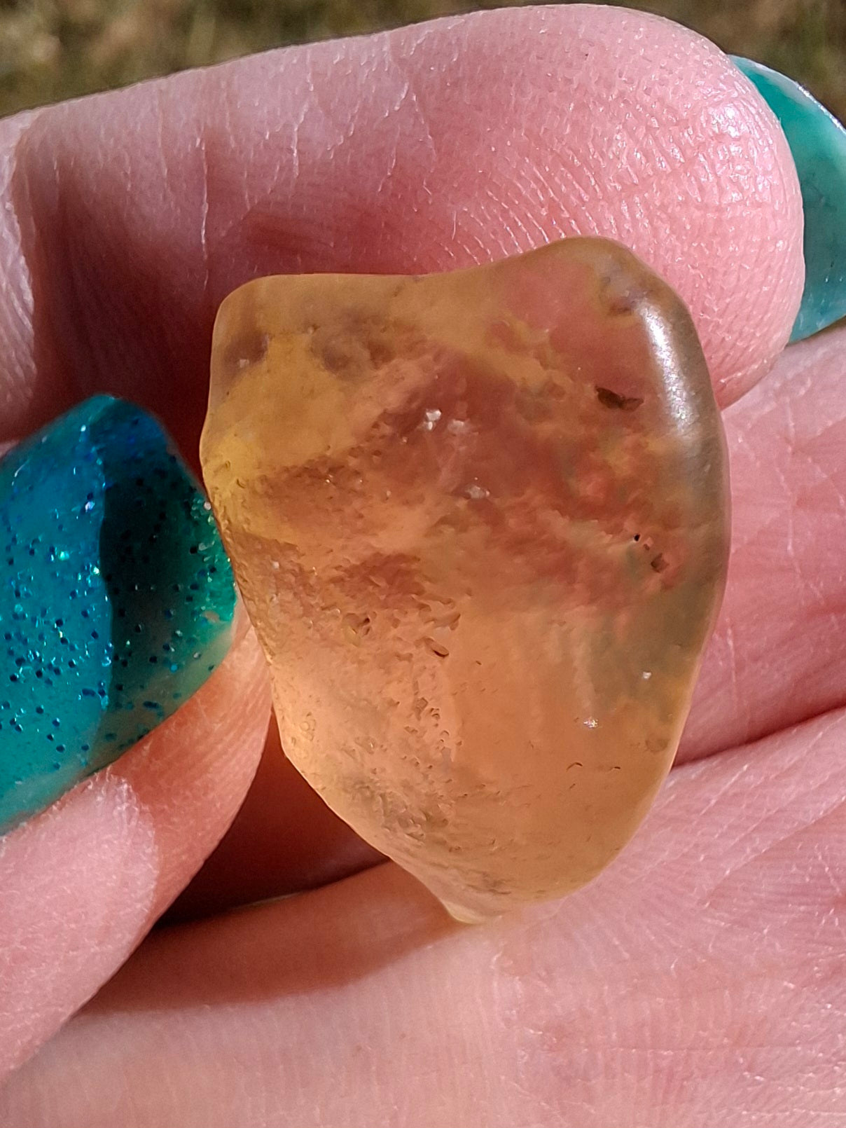 Libyan Desert Glass Piece, 3.77g, Tektite