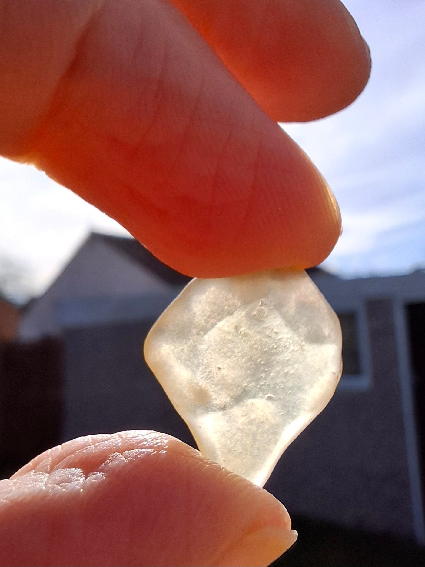 Libyan Desert Glass small Piece, 1.65g, Tektite (Ref: L1351)