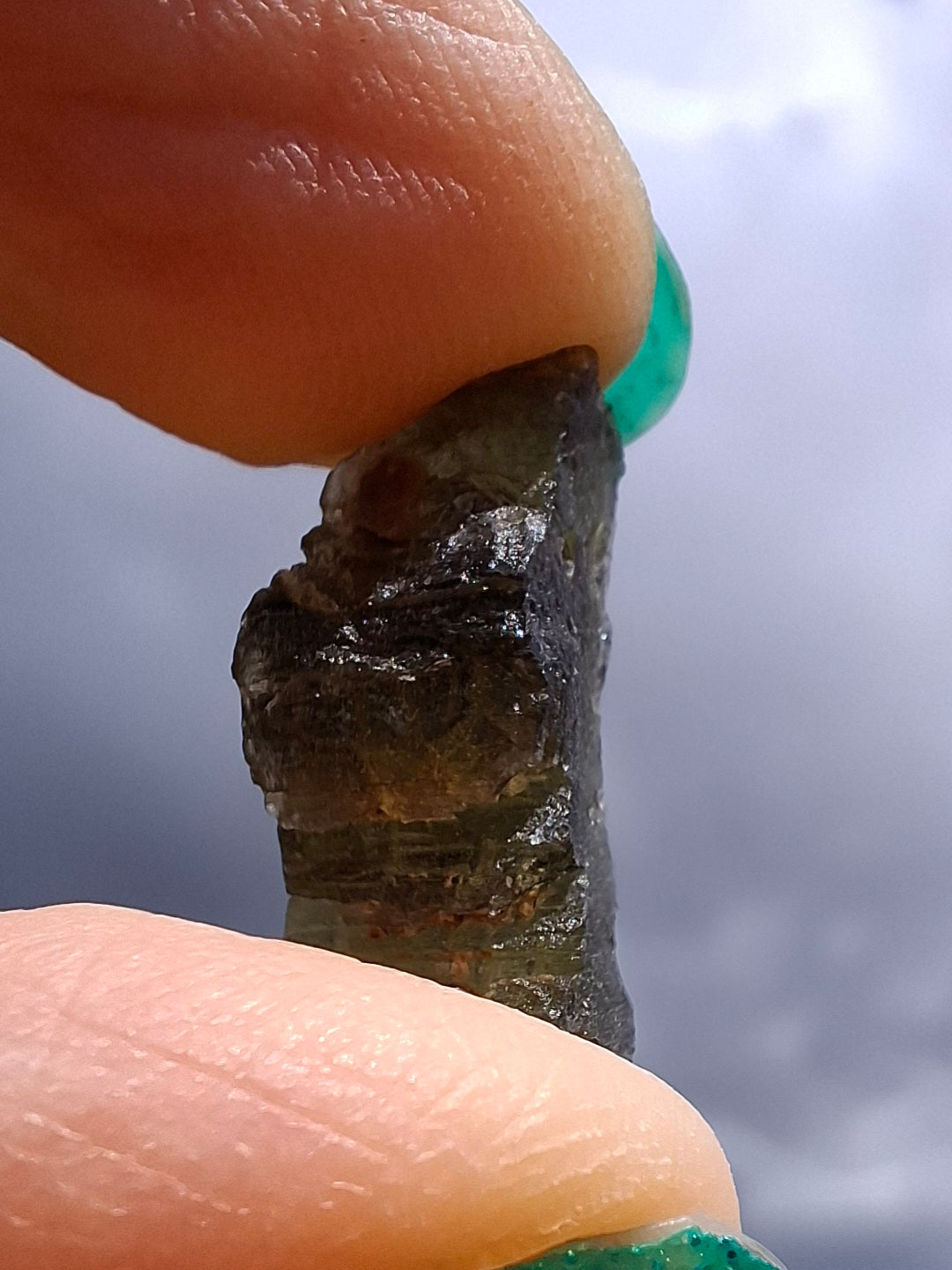 Moldavite Piece, 1.67g, Tektite (Ref: 1423)