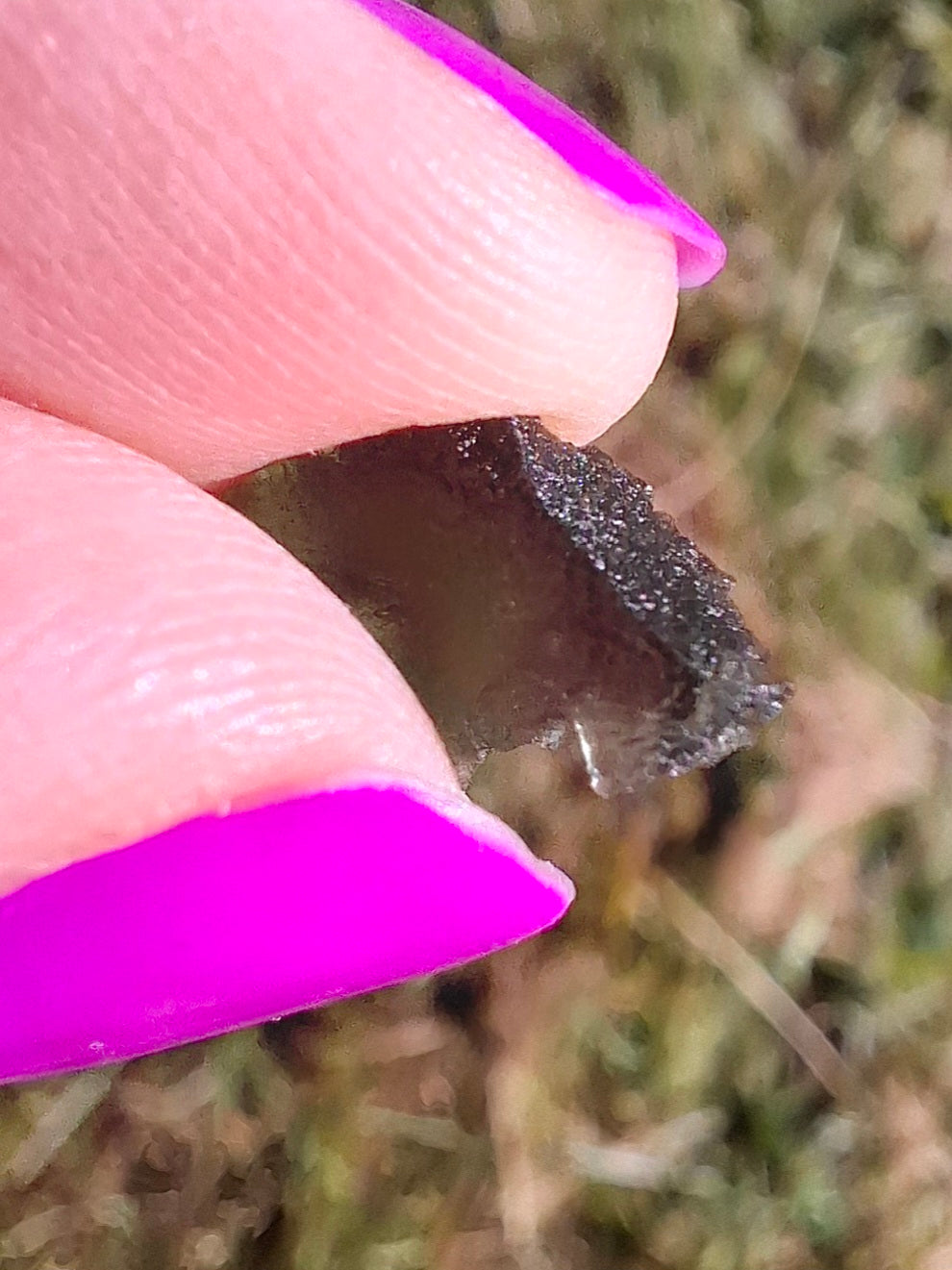Moldavite Piece, 0.51g, Tektite (Ref: 1450)