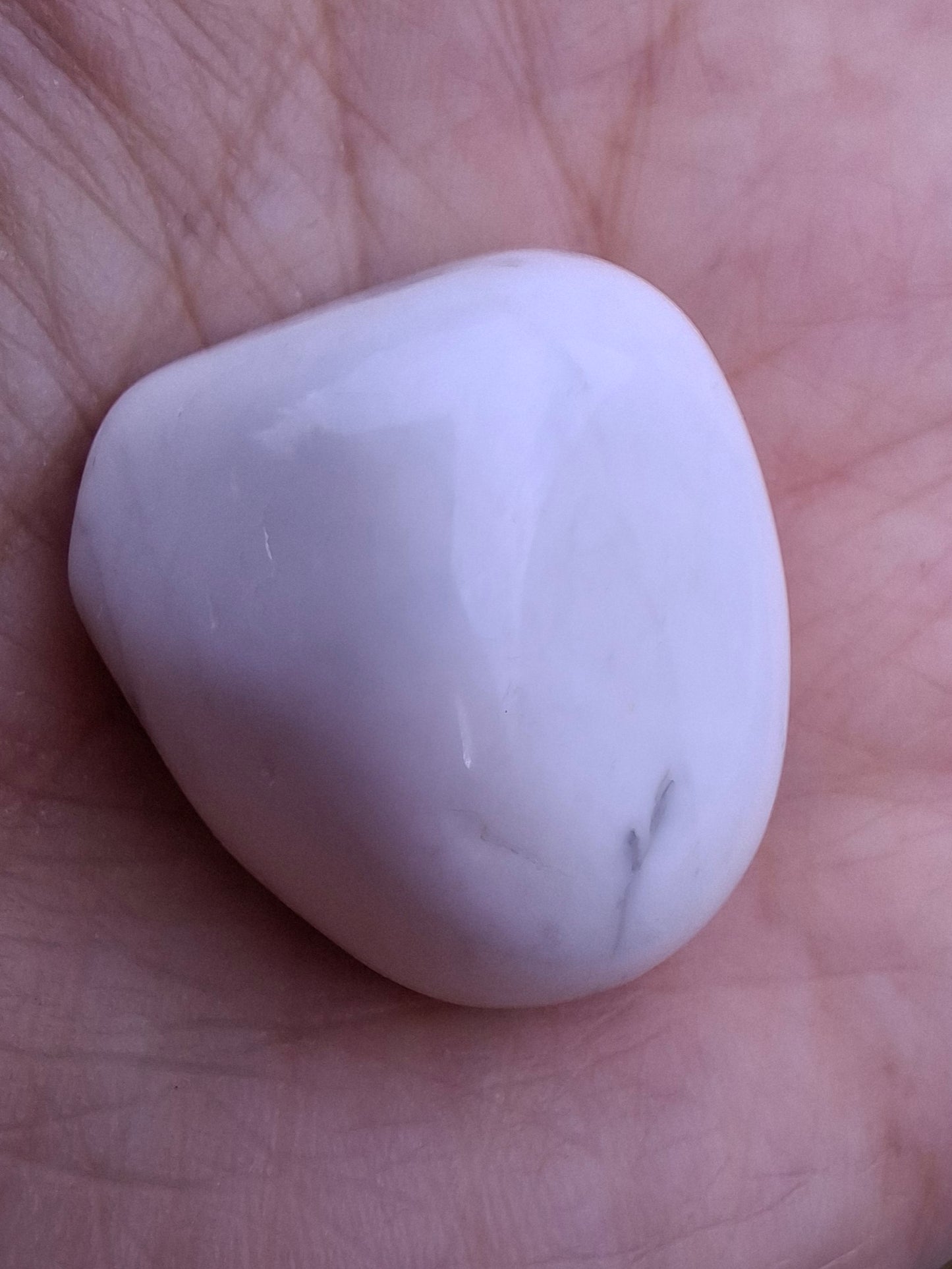 Howlite, Tumble Stone, Crystal (Ref: T34)