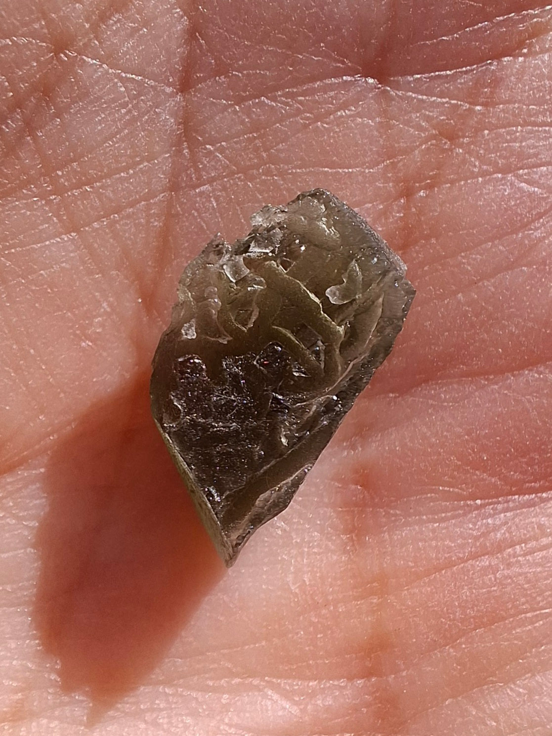 Moldavite Piece, 0.79g, Tektite (Ref: 1441)