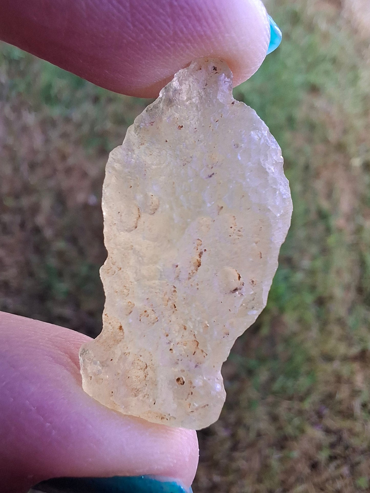 Libyan Desert Glass Piece 6.33g, Tektite