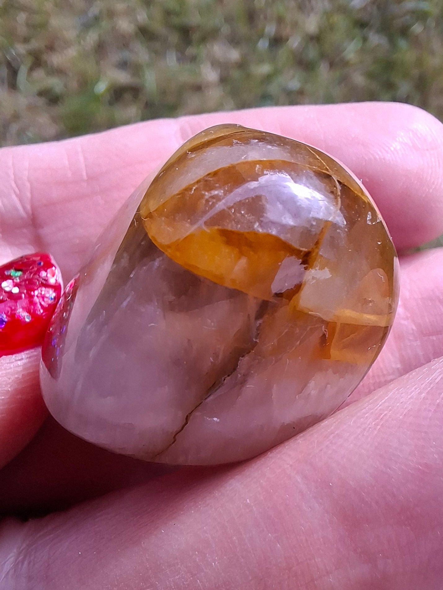 Golden Healer, Tumble Stone, Crystal (Ref: T195)
