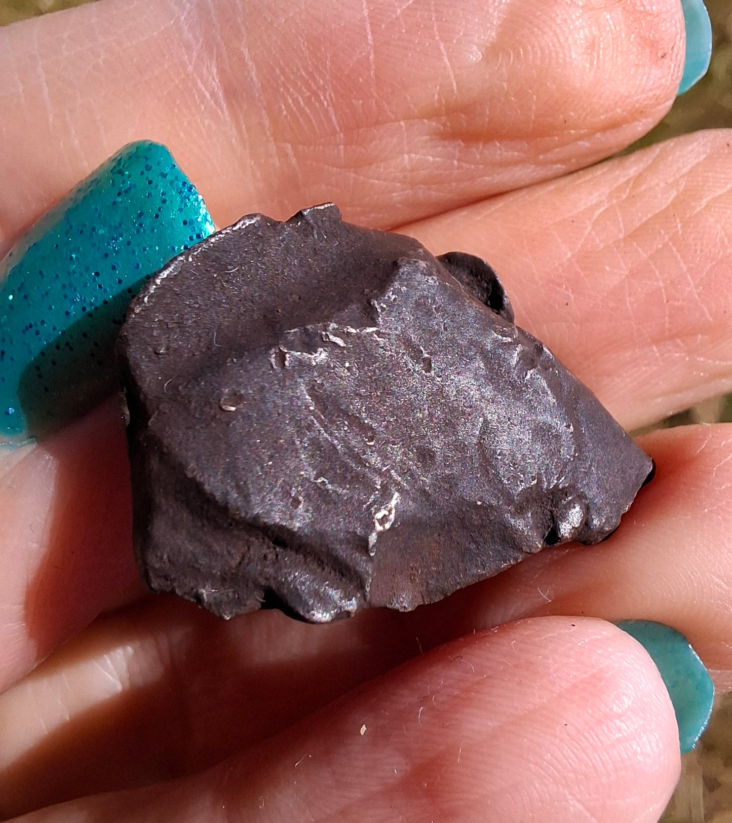Gebel Kamil Iron Meteorite, 14.49g (Ref: K46)