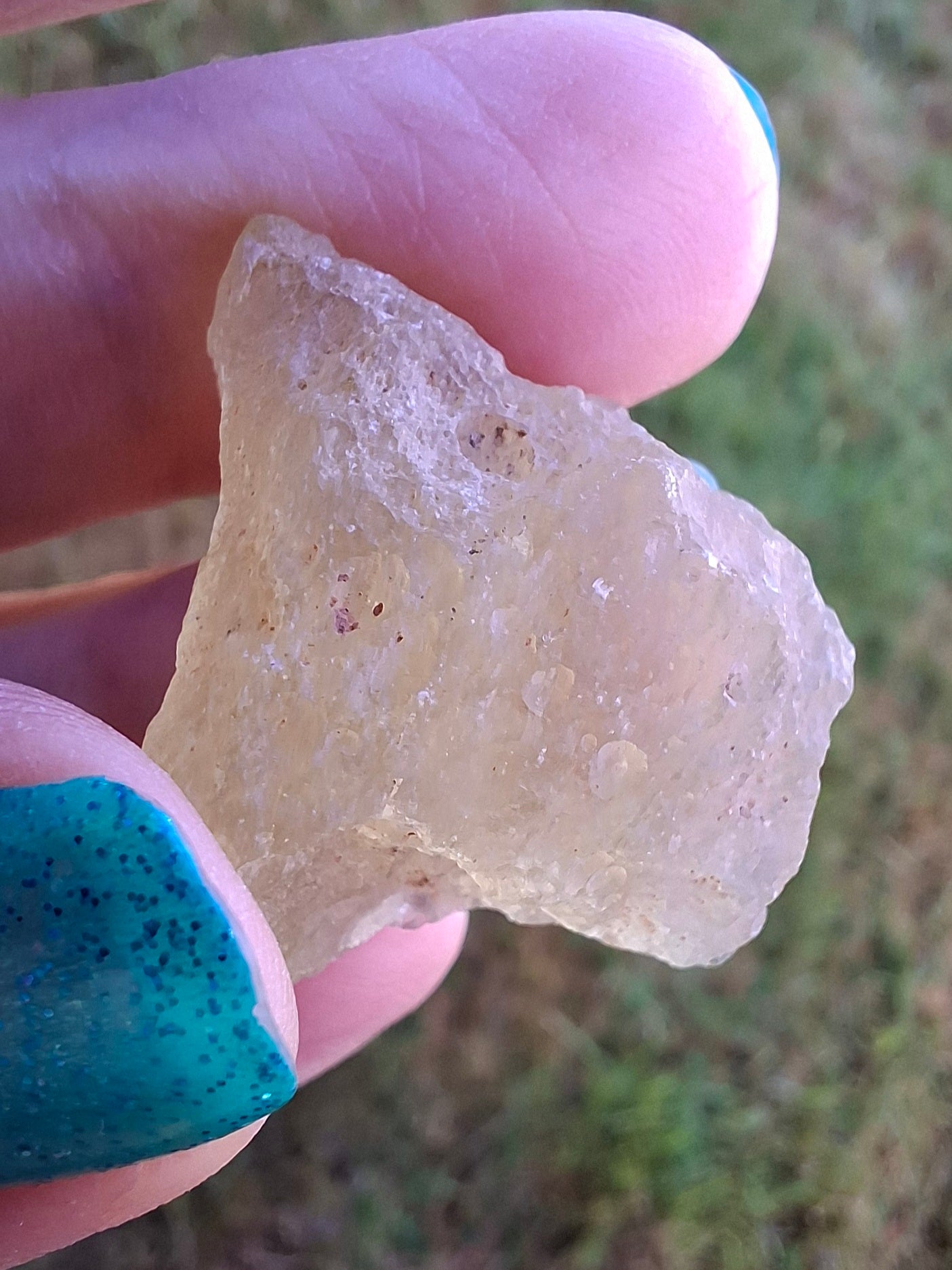 Libyan Desert Glass Piece, 10.15g, Tektite