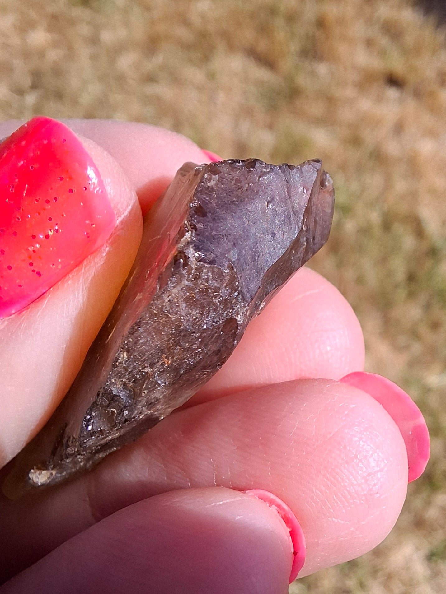 Libyan Desert Glass (darker) Piece, 8.34g, Tektite (Ref: L1370)