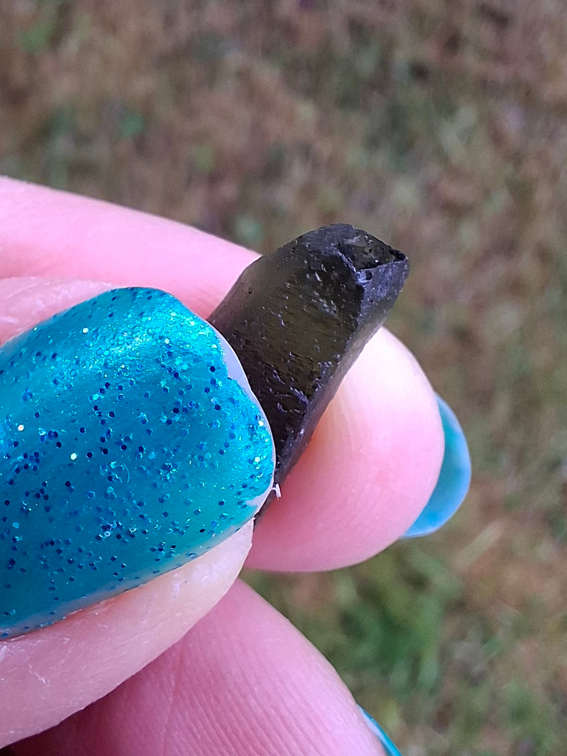 Moldavite Piece, 1.03g, Tektite (Ref: 1416)