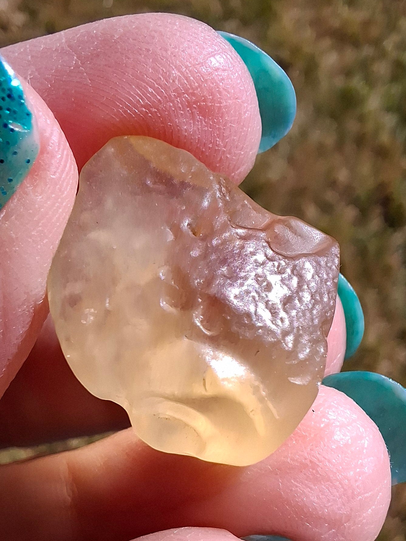 Libyan Desert Glass Piece, 4.53g, Tektite