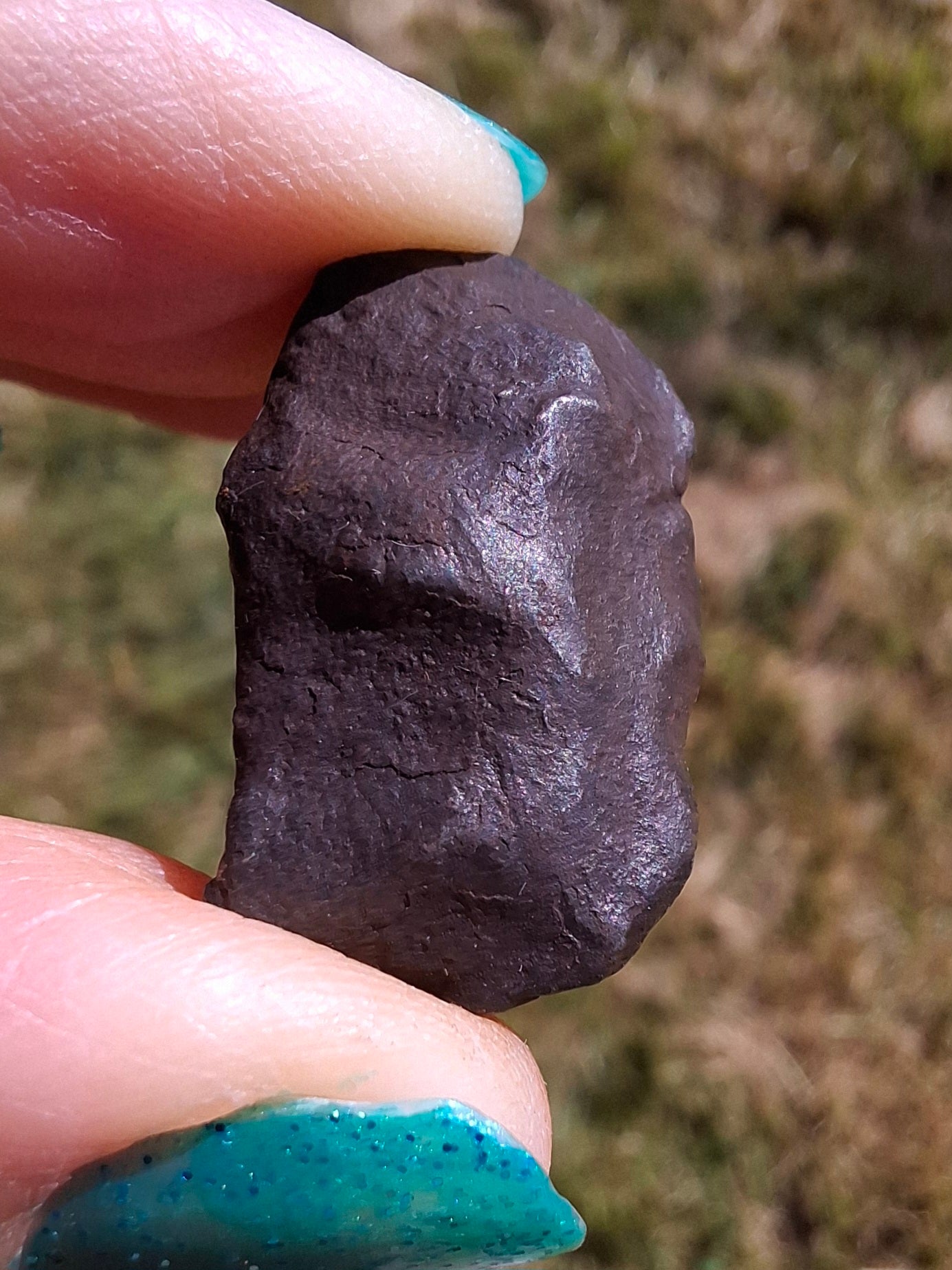 Gebel Kamil Iron Meteorite, 12.34g (Ref: K44)