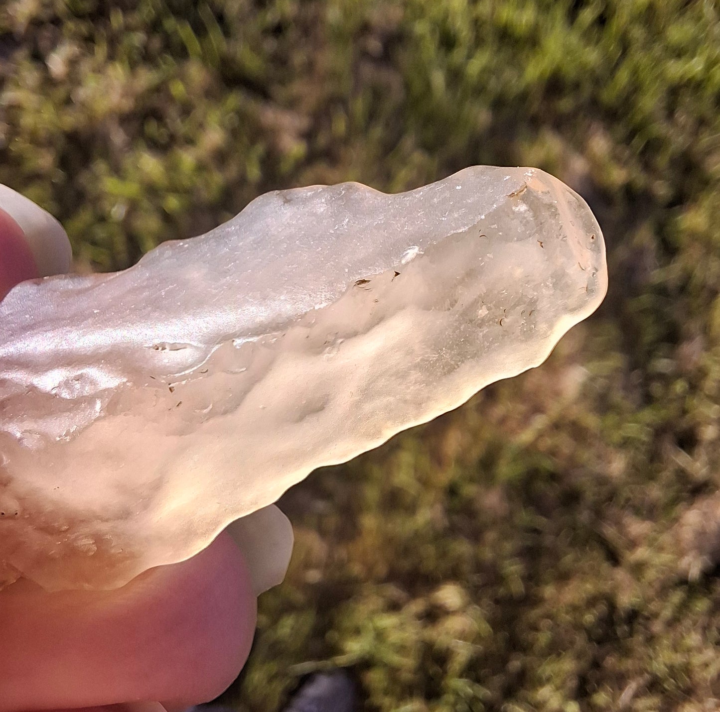 Libyan Desert Glass Piece, 7.46g, Tektite (Ref: LE5)